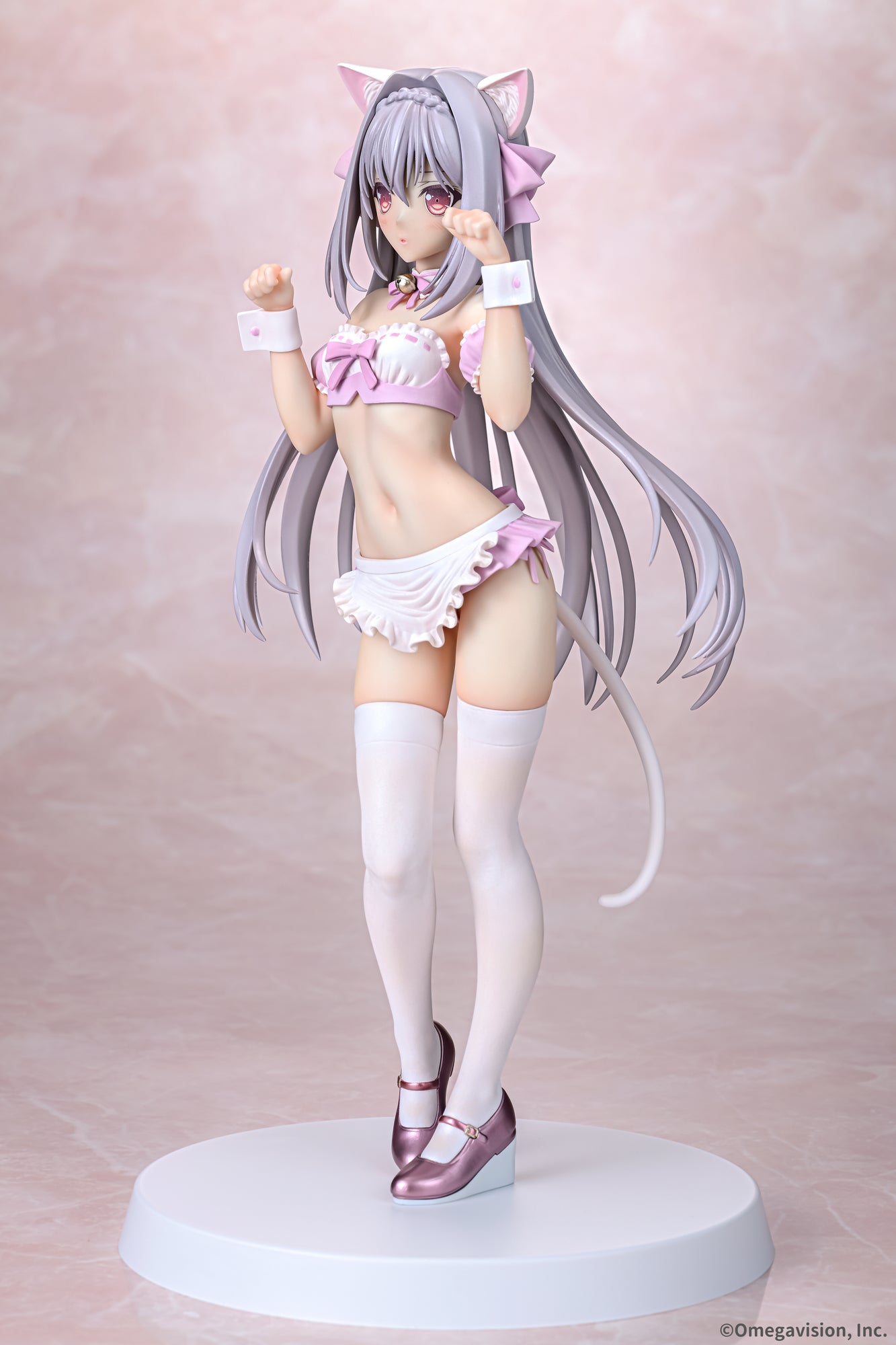 Q-six Luna Sakurakouji Cat Eared Maid Cherry Blossom Ver. 1/6 Scale Figure Japan