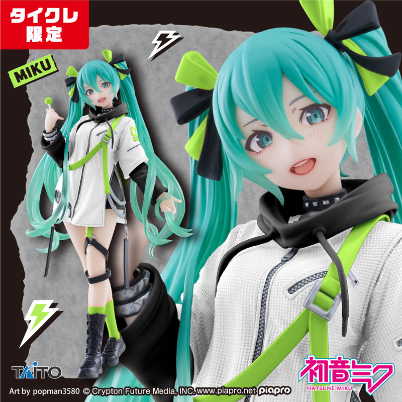 Hatsune Miku Fashion Figure PUNK Taito Online Crane Limited Ver. Sealed FASTSHIP