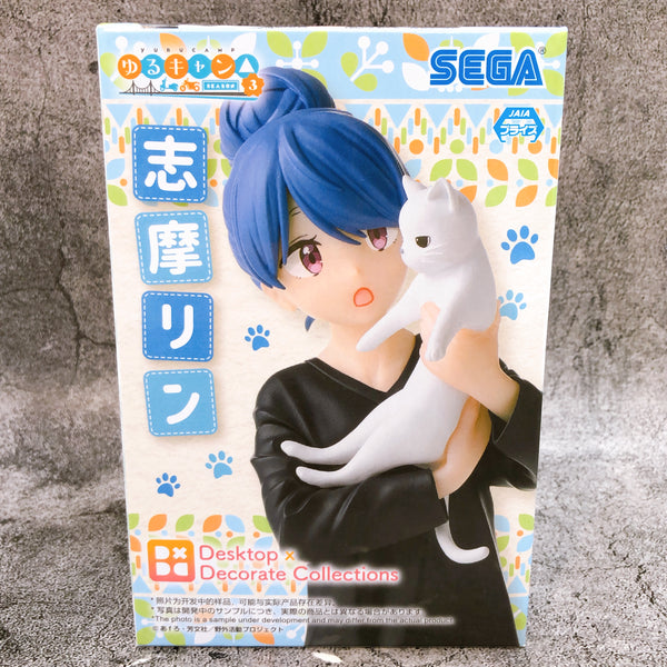 Laid-Back Camp Season 3 Rin Shima Desktop X Decorate Collections Figure SEGA NEW