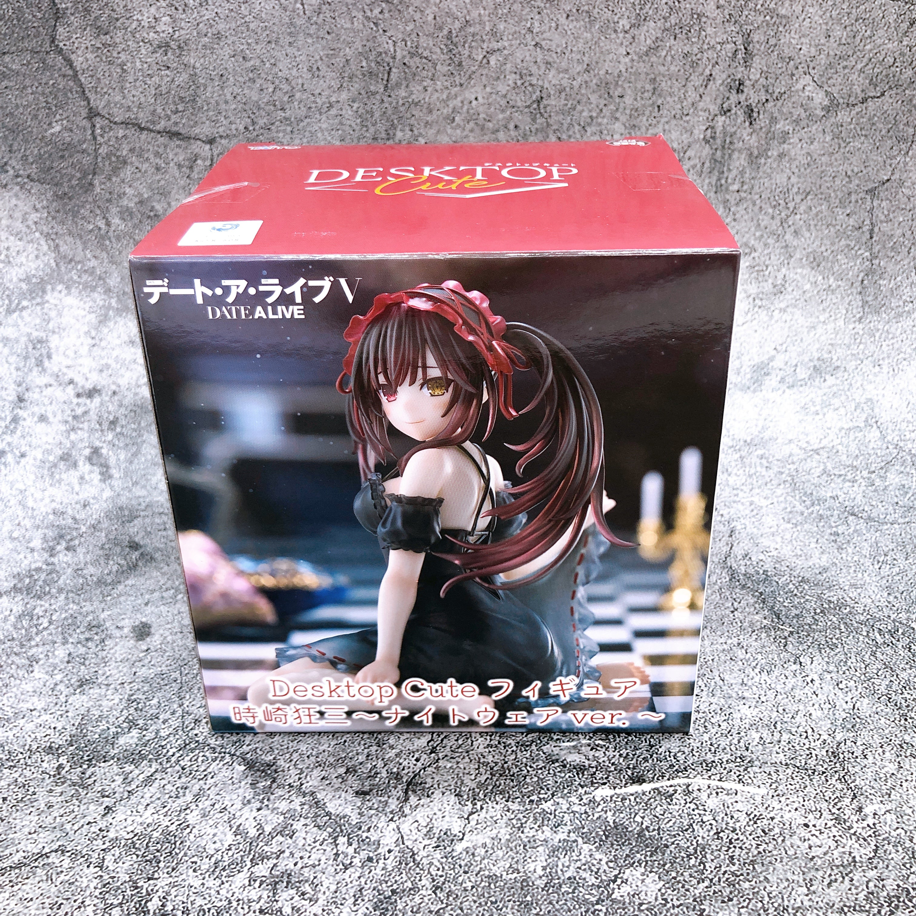 Date A Live V Kurumi Tokisaki Nightware Ver Desktop Cute Figure Taito Japan NEW