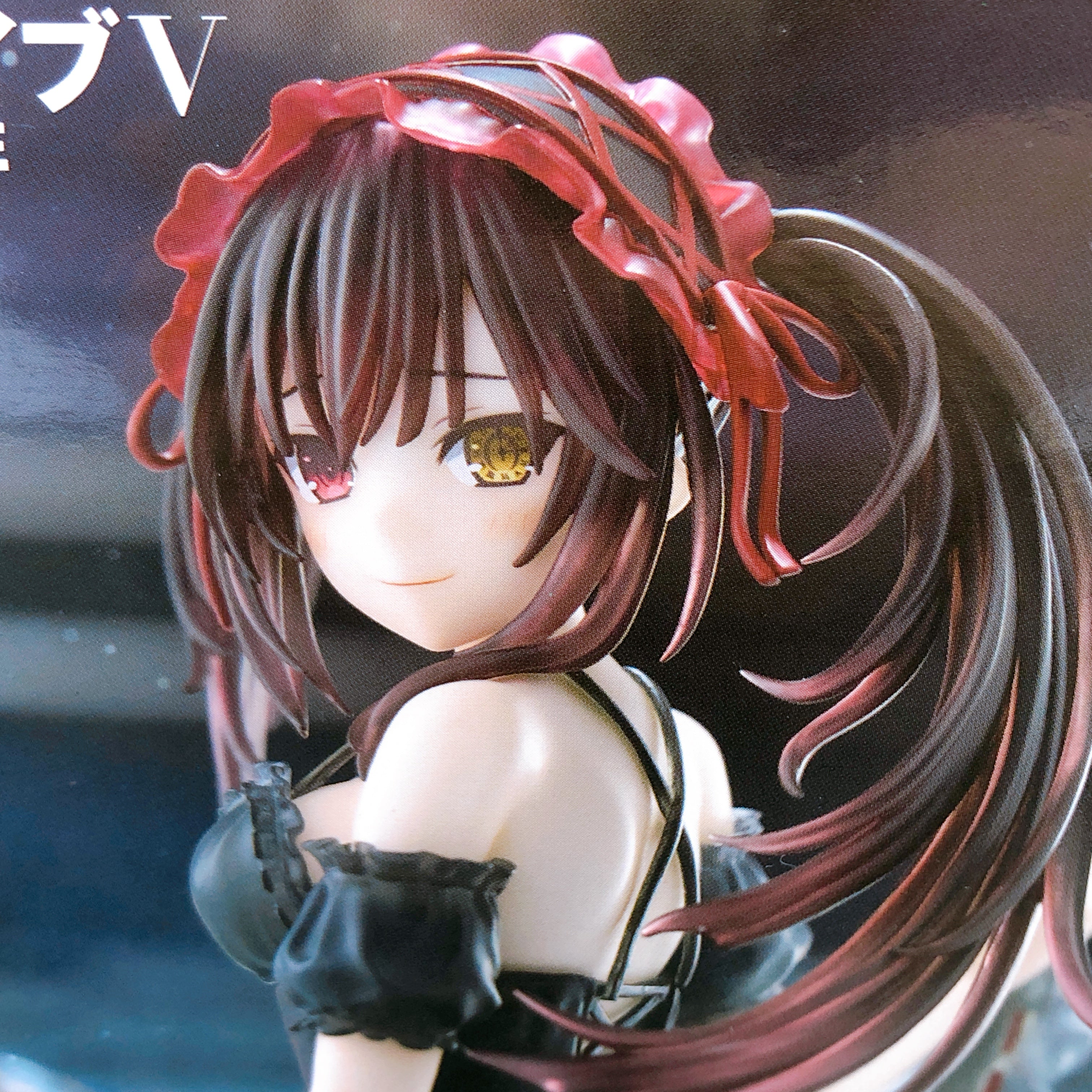 Date A Live V Kurumi Tokisaki Nightware Ver Desktop Cute Figure Taito Japan NEW