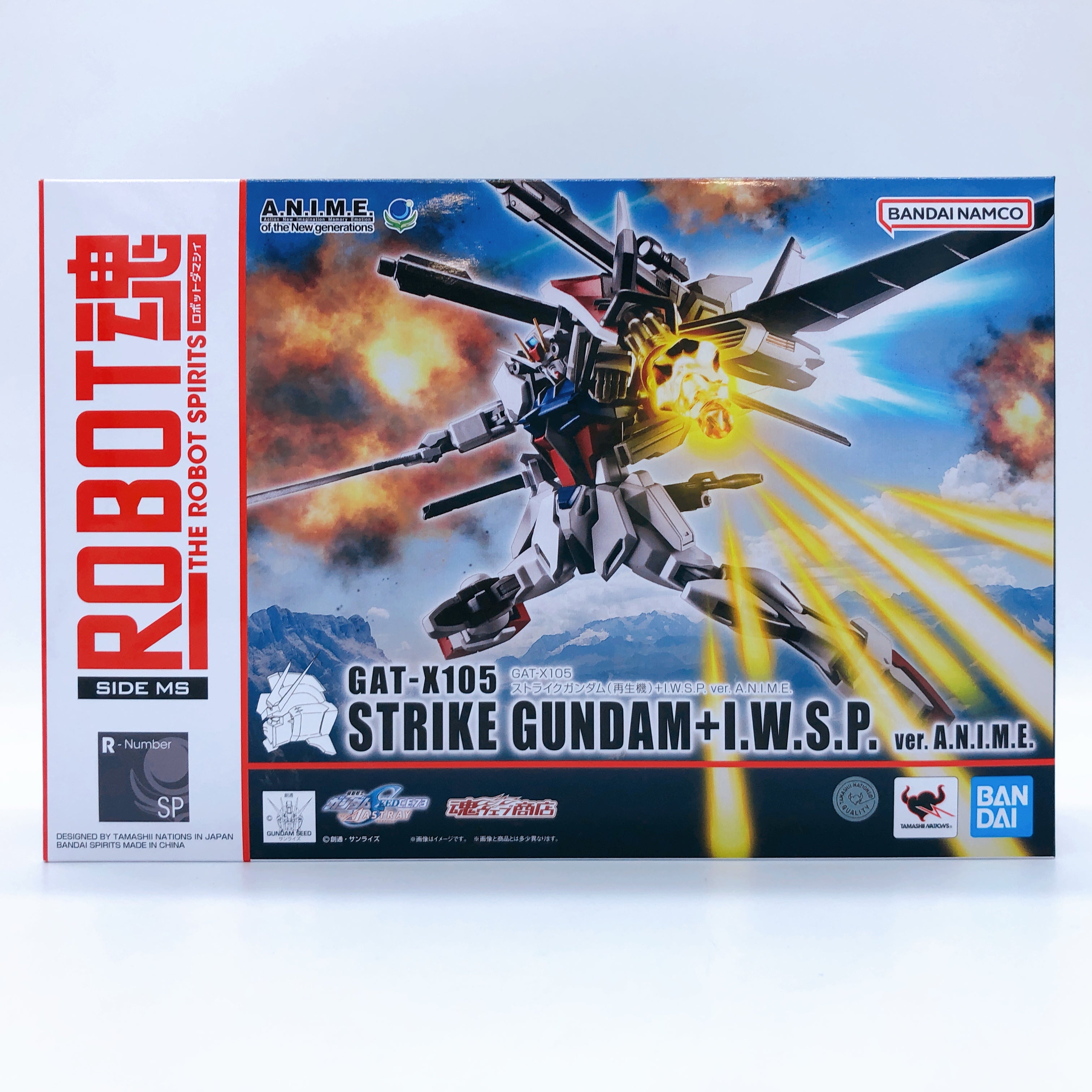 Robot Spirits SIDE MS GAT-X105 Strike Gundam + I.W.S.P. ver. A.N.I.M.E. Figure