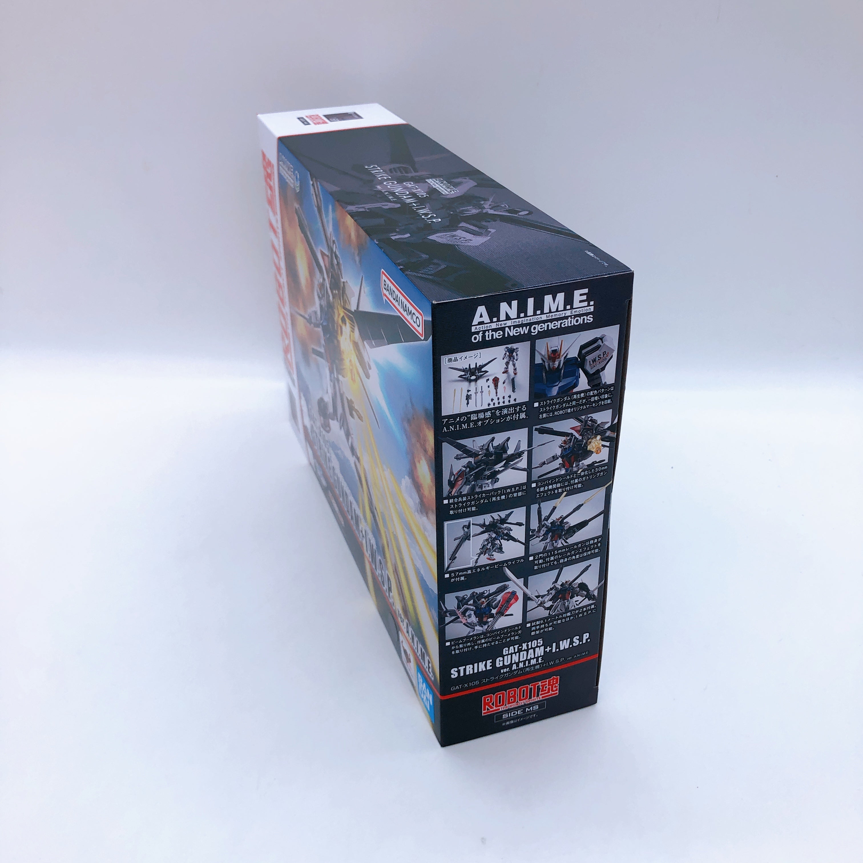Robot Spirits SIDE MS GAT-X105 Strike Gundam & I.W.S.P. ver. A.N.I.M.E. Figure