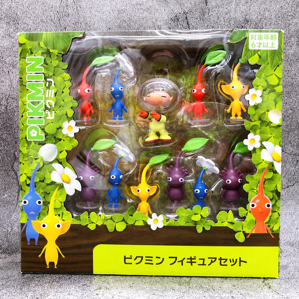 SANEI Pikmin Figure Set Captain Olimar & Pikmins Ishikawa Toy Nintendo Game NEW