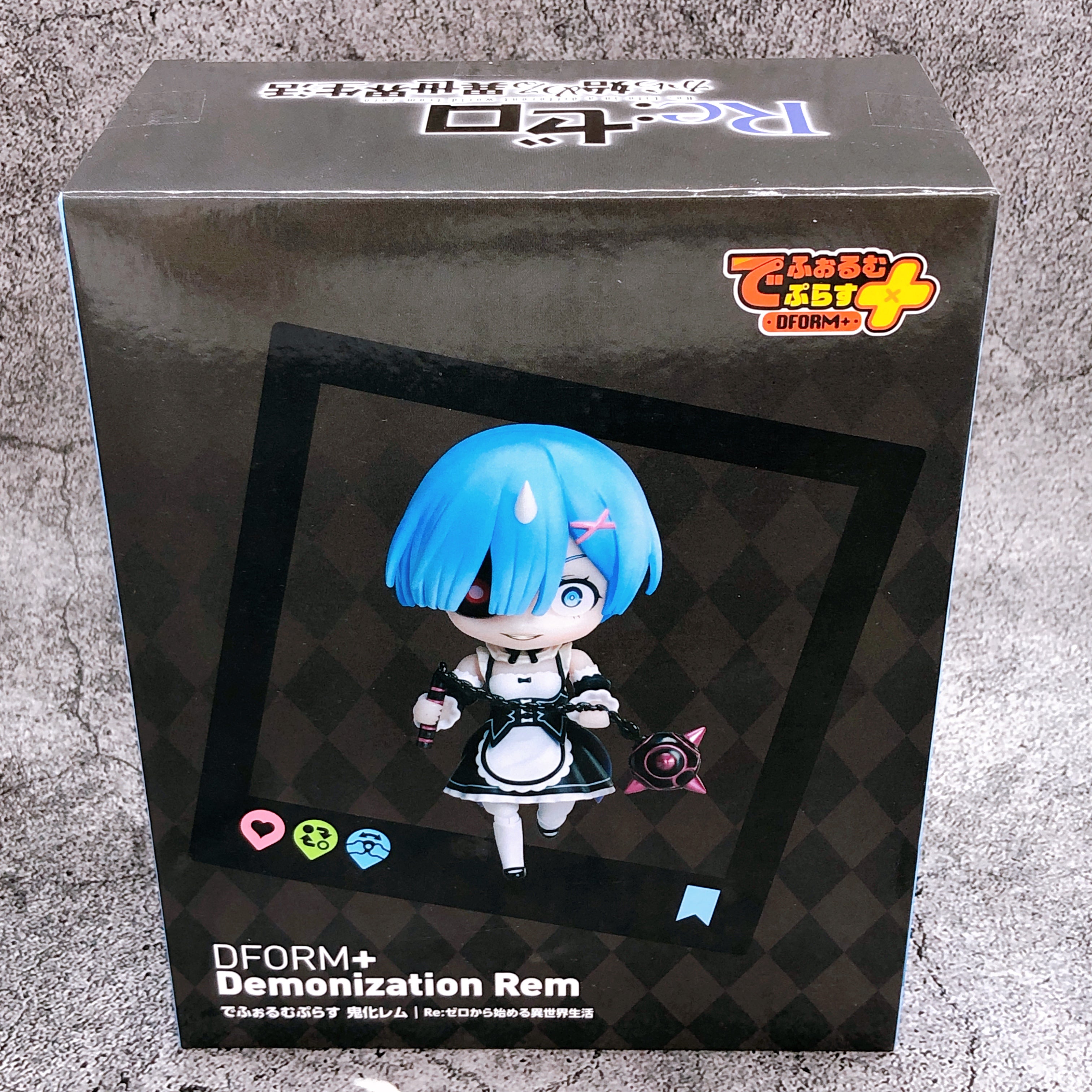 Re:Zero Demonization Rem DFORM+ Full Action Figure elcoco Japan Sealed