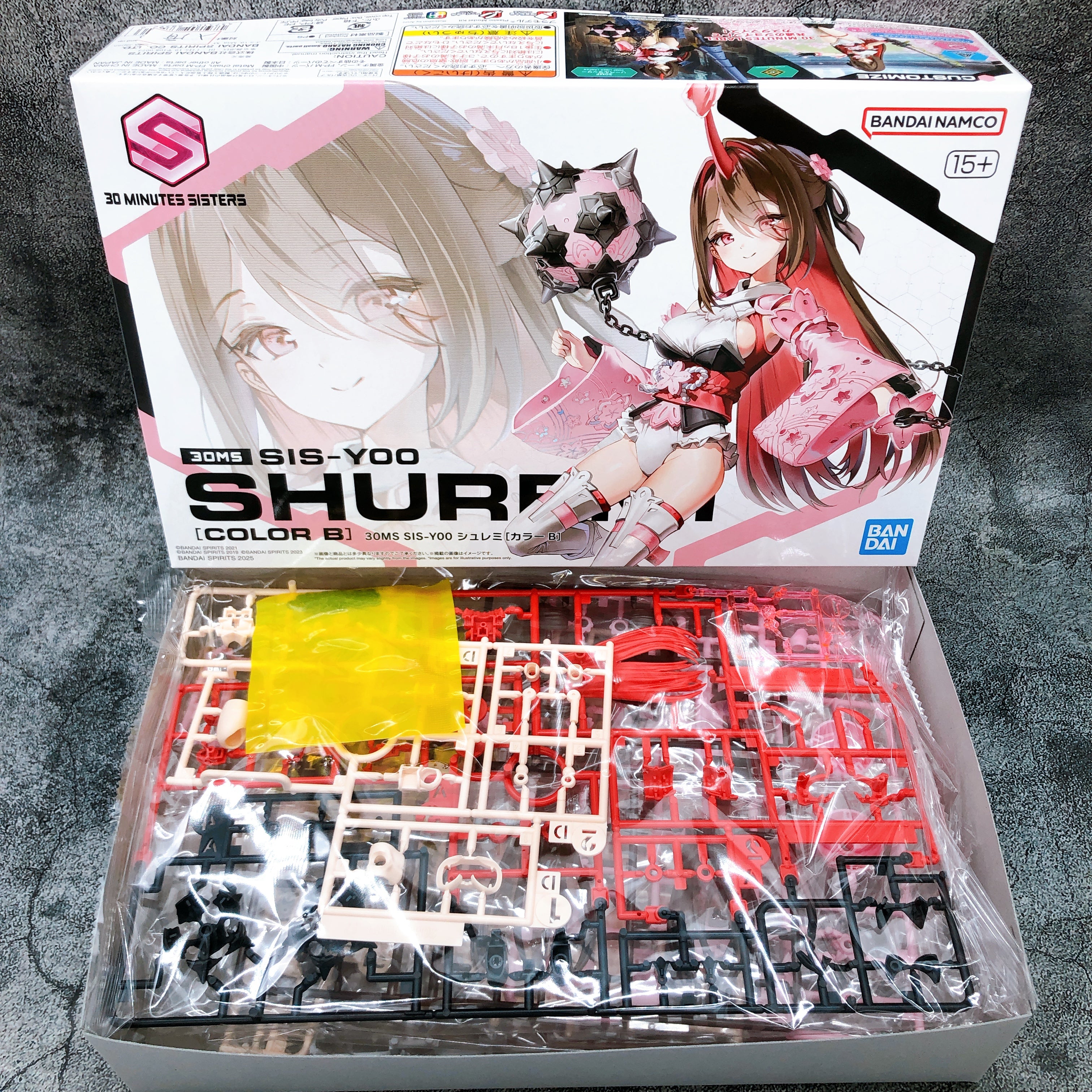 30MS SIS-Y00 Shuremi Color B Bandai Plastic Model Kit Japan New FASTSH