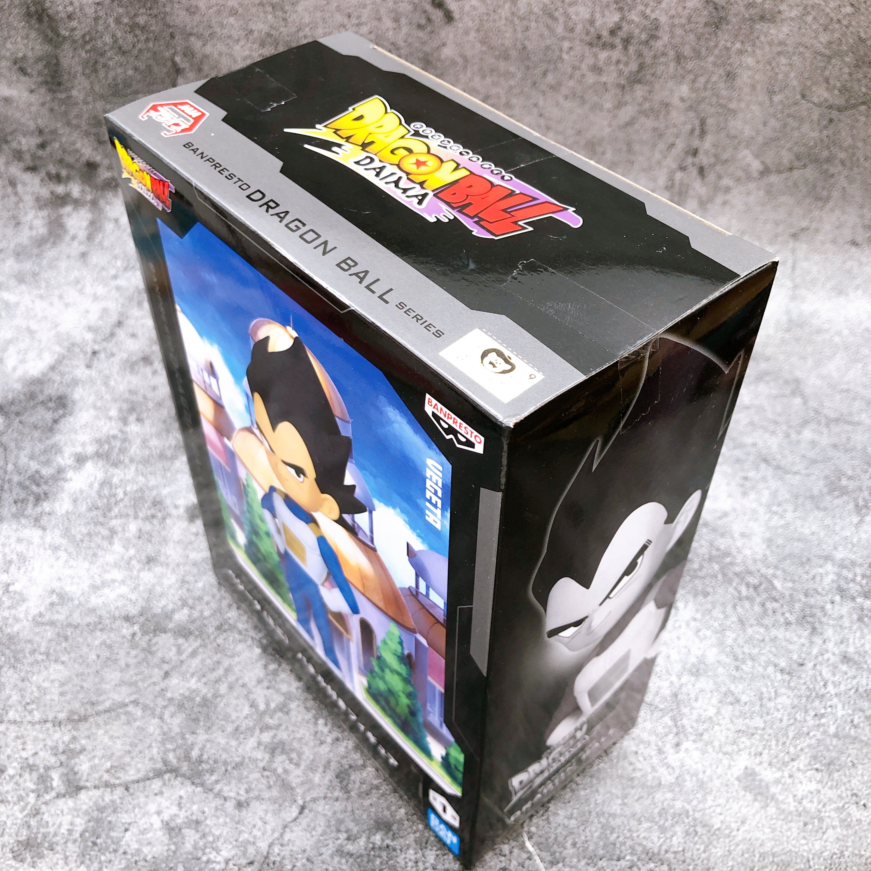 Dragon Ball DAIMA Vegeta Mini Figure w/ Panel BANPRESTO Japan Sealed NEW