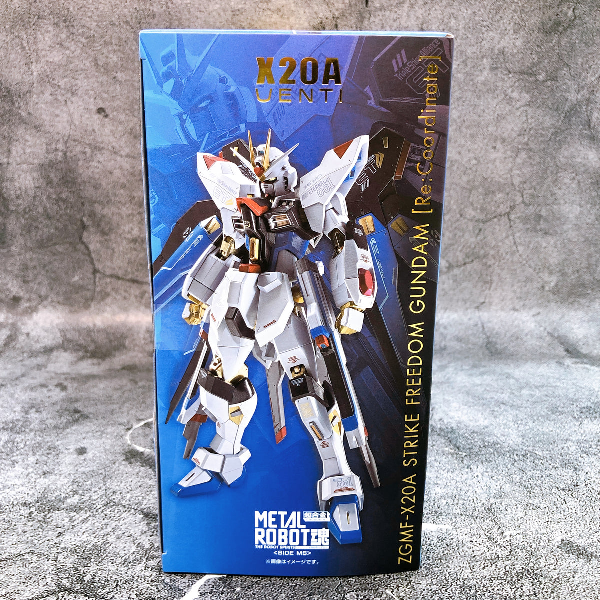 Metal Robot Spirits Strike Freedom Gundam Re:Coordinate Action Figure 15+ Bandai
