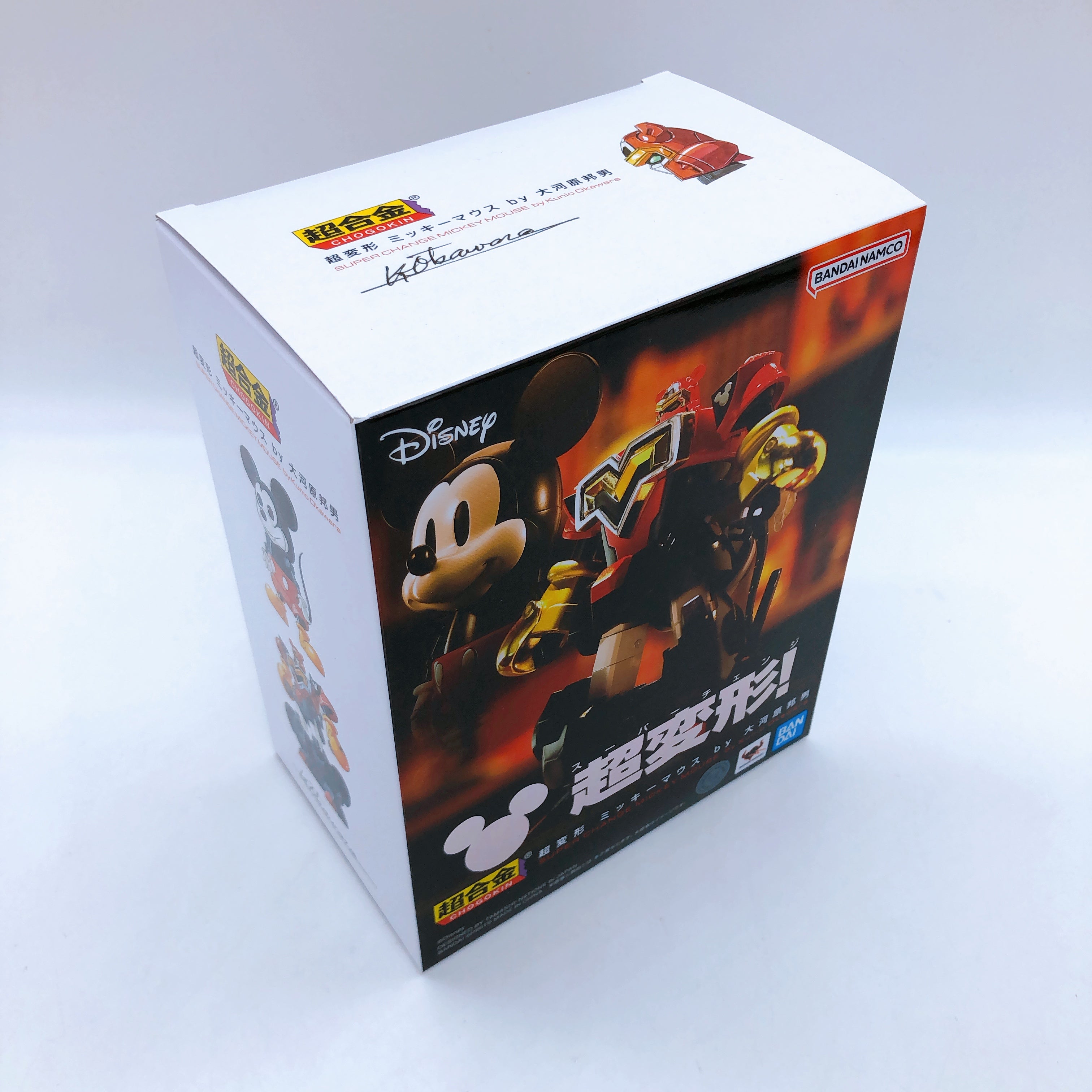 Chogokin Super Change Mickey Mouse by Kunio Pkawara Action Figure BANDAI Japan