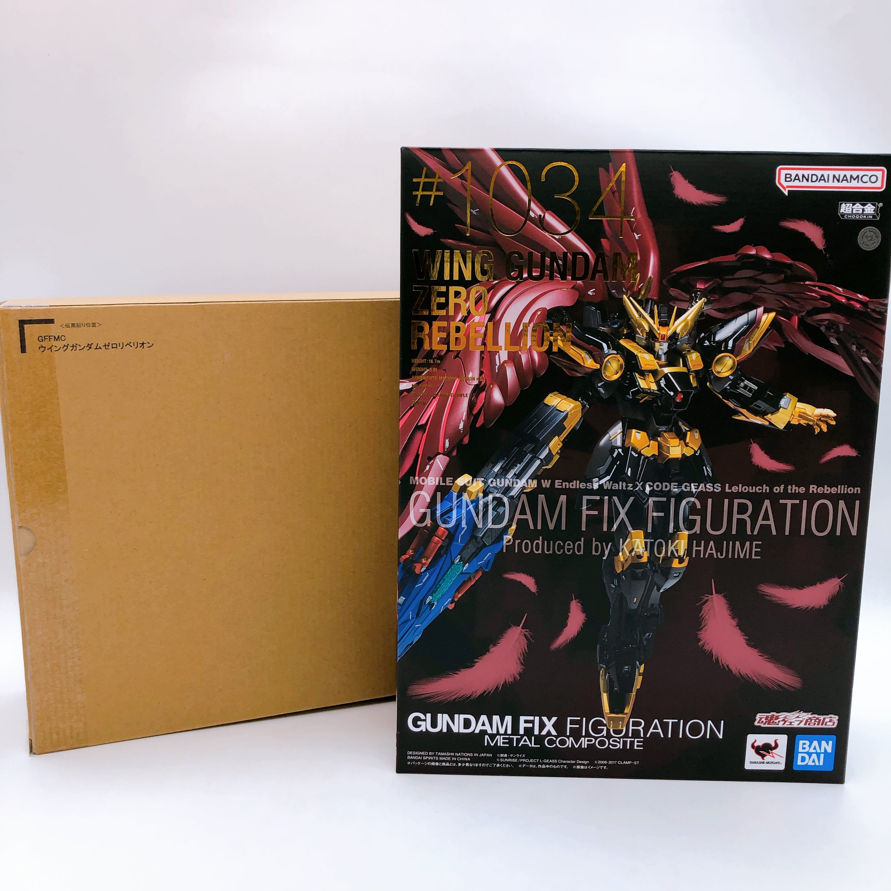 Wing Gundam Zero Rebellion Fix Figuration Metal Composite #1034 Bandai Japan
