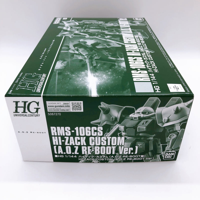 HG 1/144 HI-ZACK Custom A.O.Z Re-Boot Ver. Model Kit Premium Bandai NEW FASTSHIP