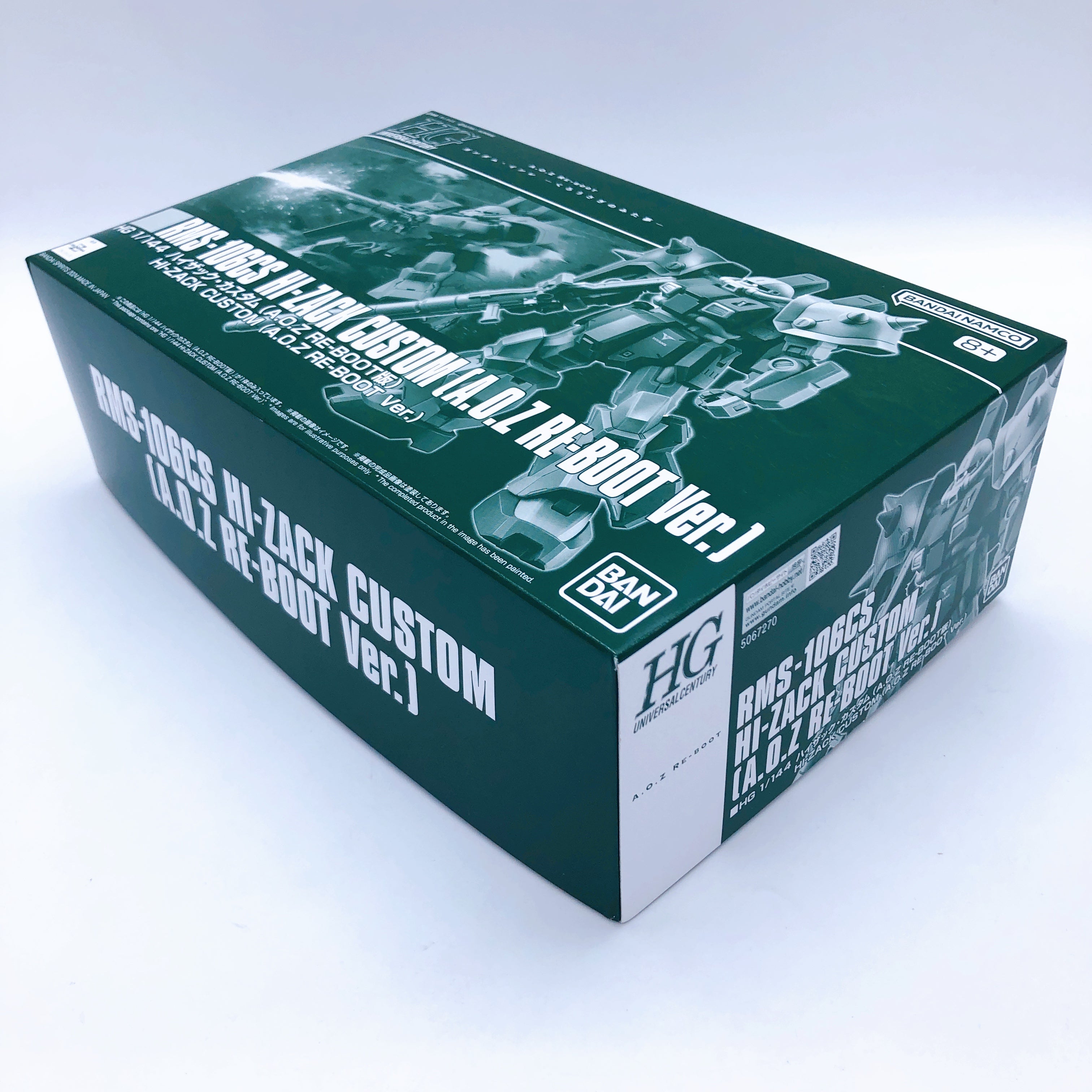 HG 1/144 HI-ZACK Custom A.O.Z Re-Boot Ver. Model Kit Premium Bandai NE