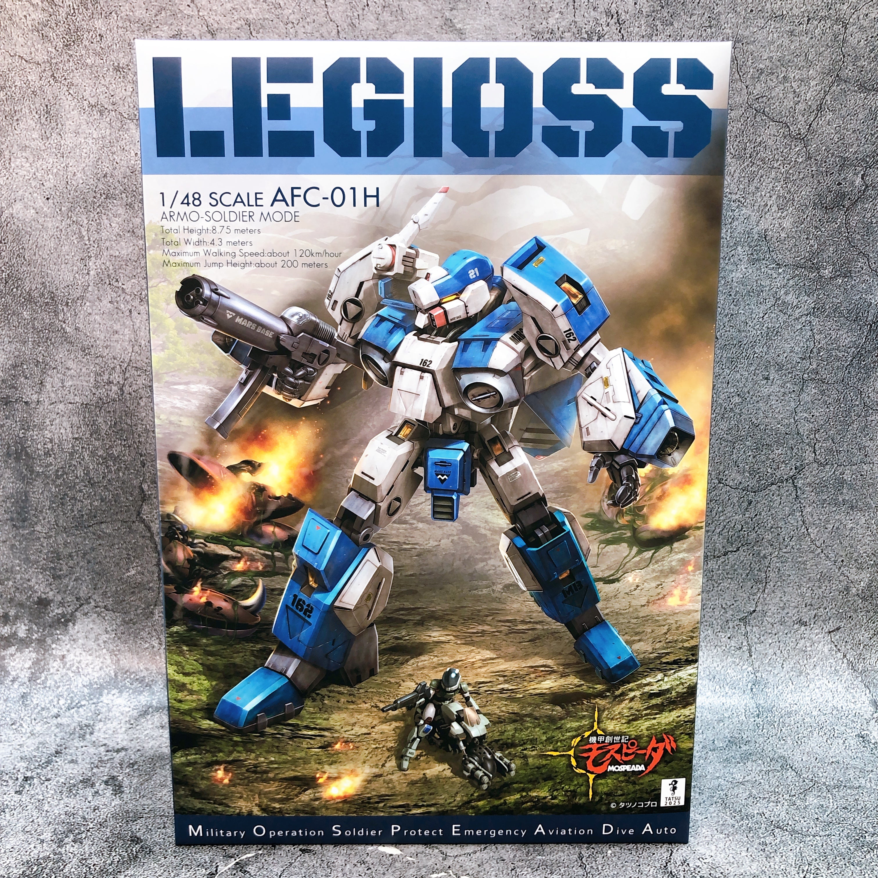 Genesis Climber MOSPEADA Legioss Eta AFC-01H RIOBOT 1/48 Action Figure Sentinel