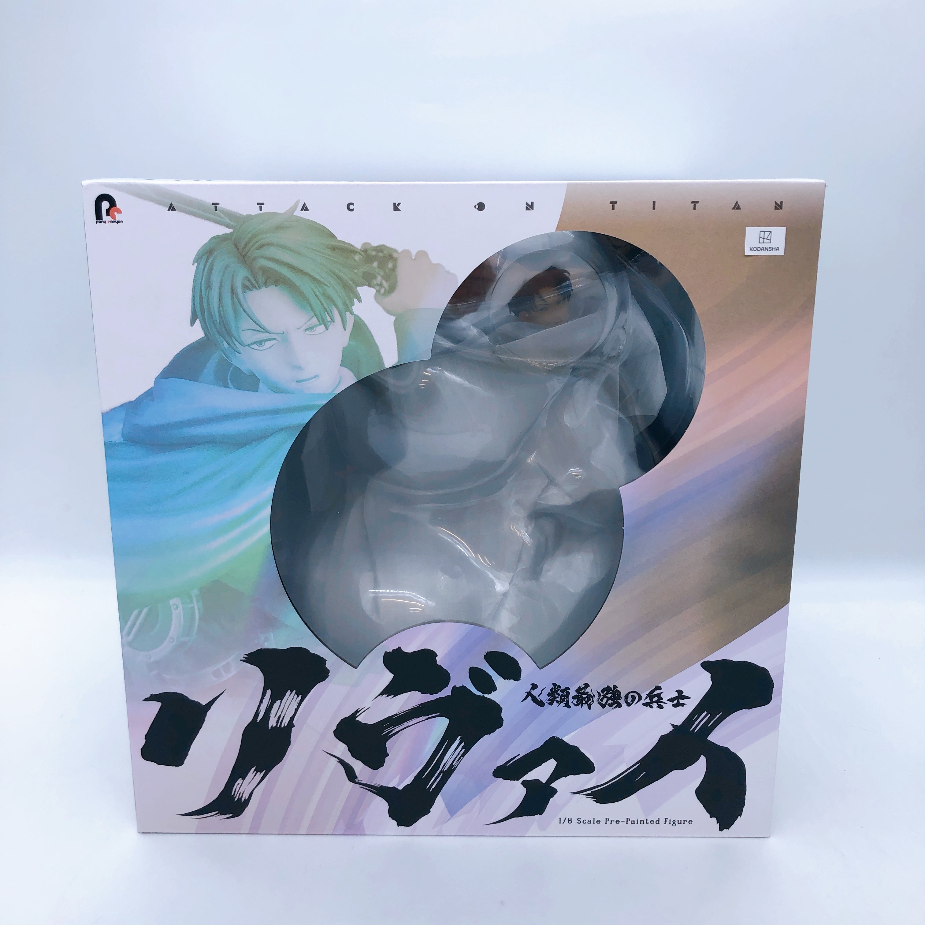 Attack on Titan Levi 1/6 Figure The Strongest Soldier Pony Canyon Japan Sealed