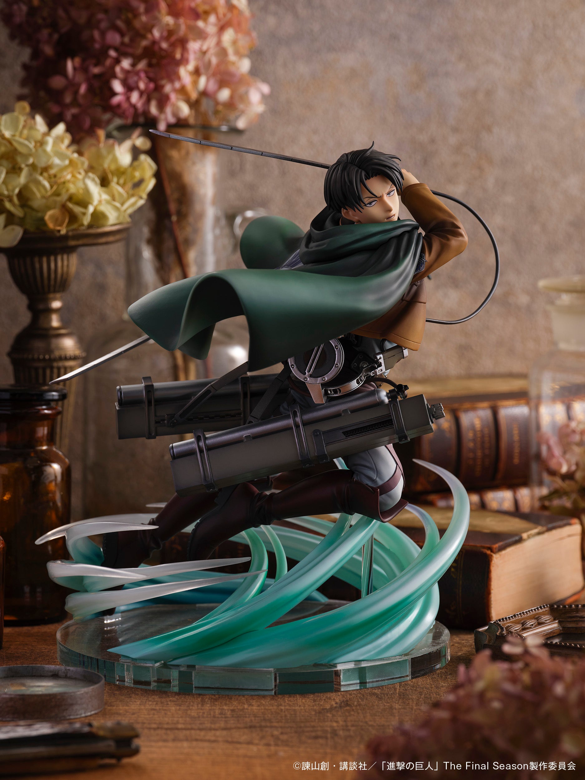 Attack on Titan Levi 1/6 Figure The Strongest Soldier Pony Canyon Japan Sealed