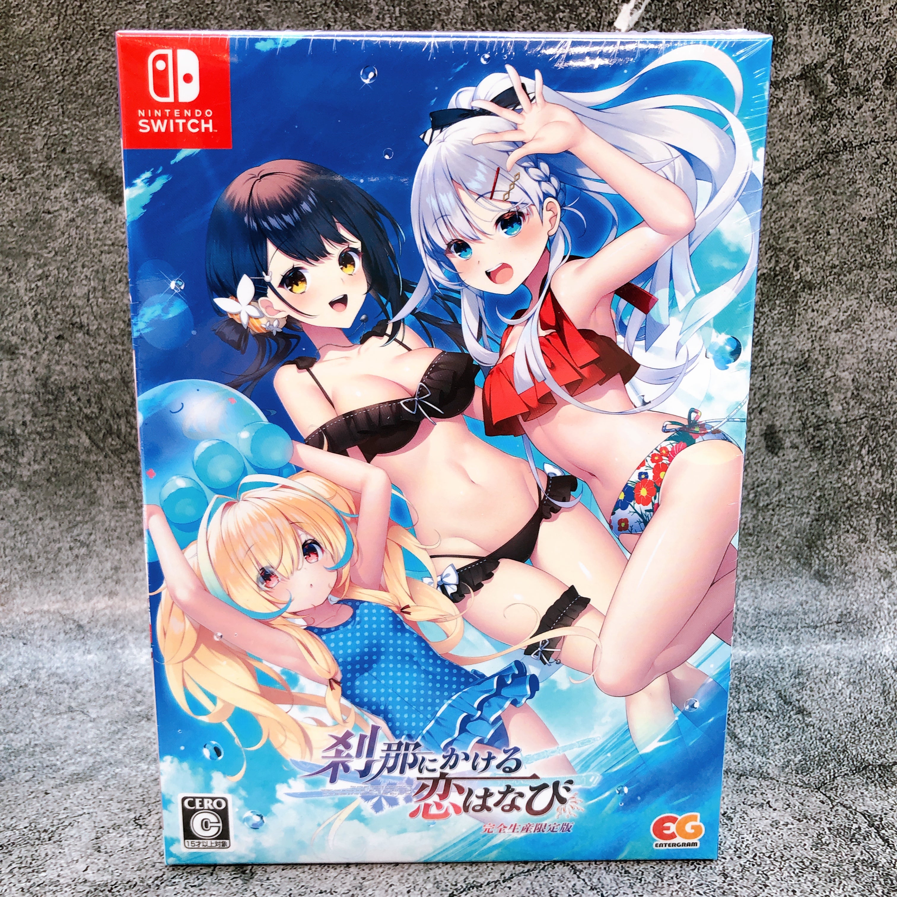 Nintendo Switch Setsuna ni Kakeru Koi Hanabi Limited Edition NS Game Sealed New