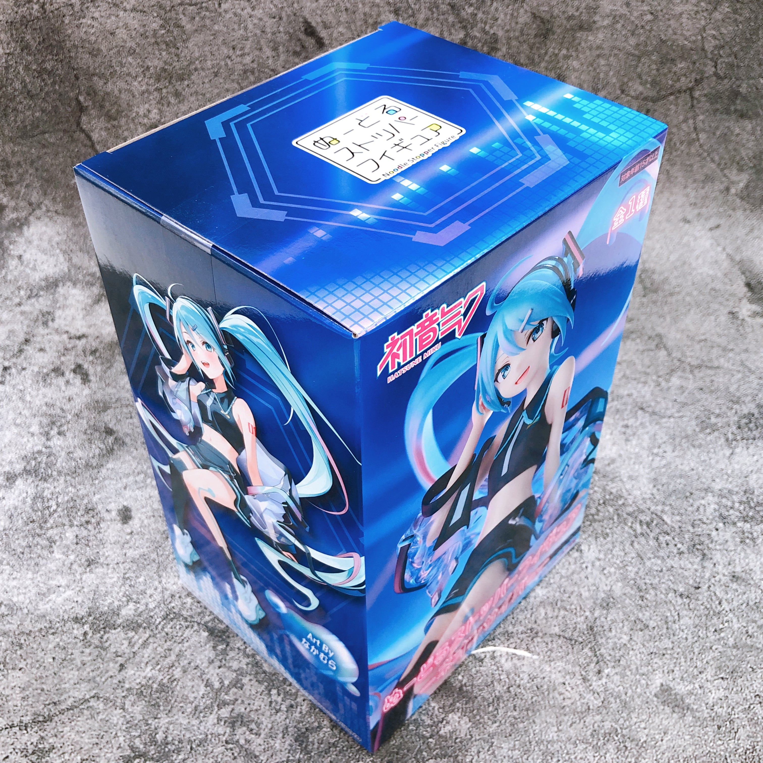 Hatsune Miku Neon Cyber Noodle Stopper Figure FuRyu Japan Sealed FASTSHIP
