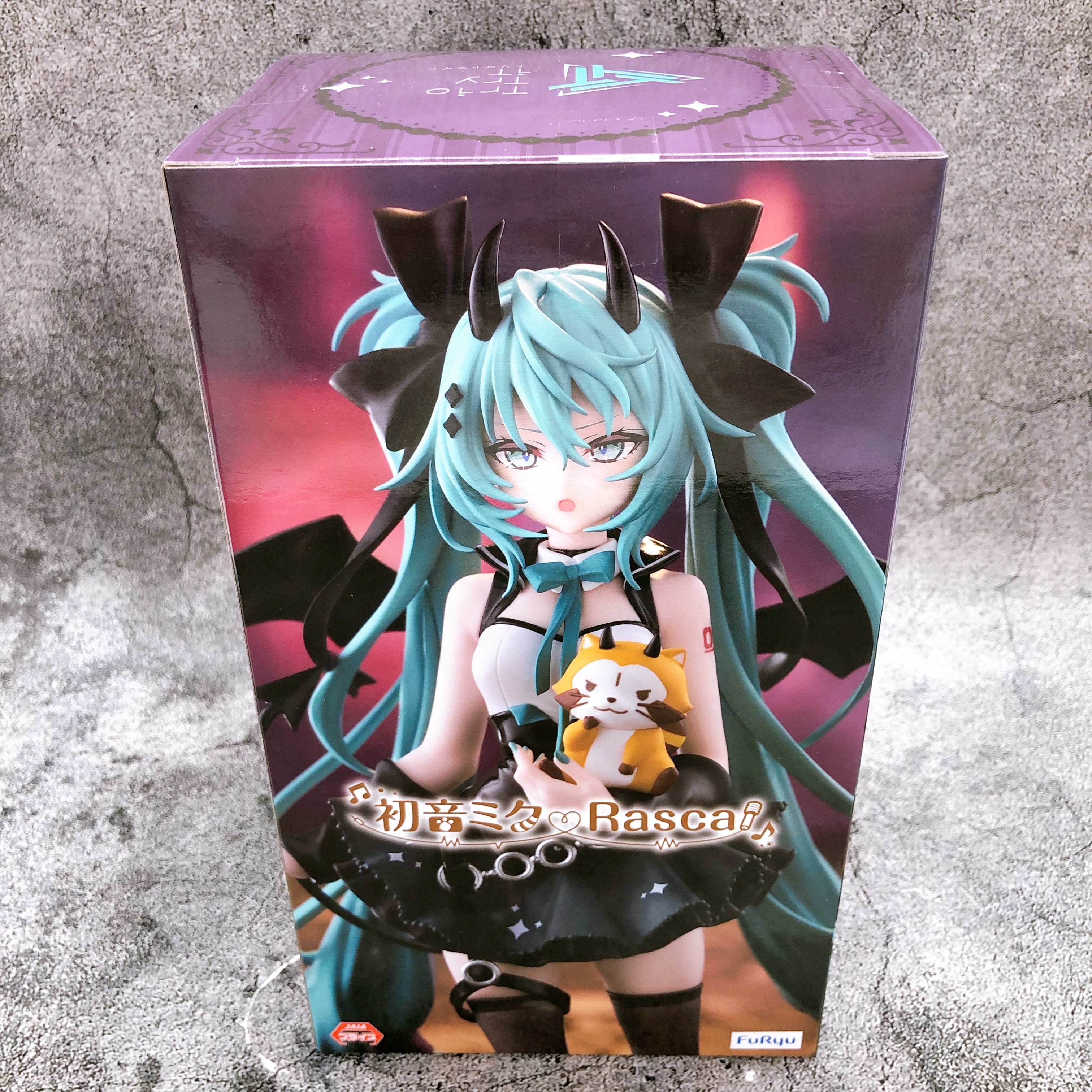 Hatsune Miku & Rascal Devil ver Trio-Try-iT Figure FuRyu Japan Sealed FASTSHIP