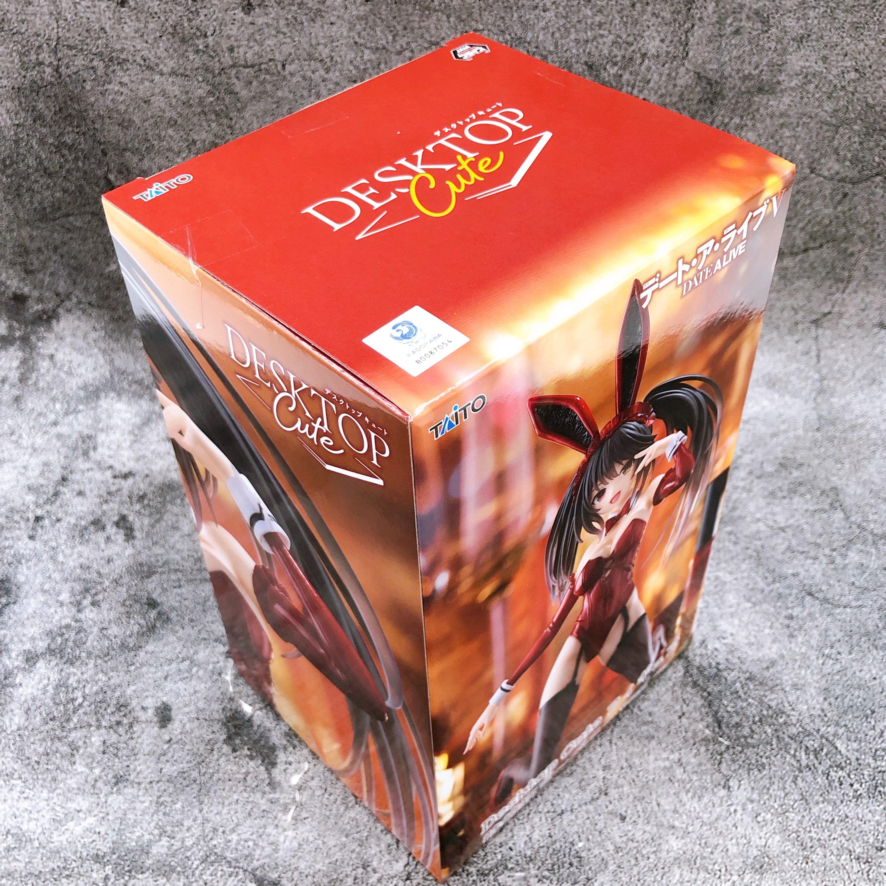 Date A Live Kurumi Tokisaki Figure Bunny ver. Desktop Cute Figure Taito Japan