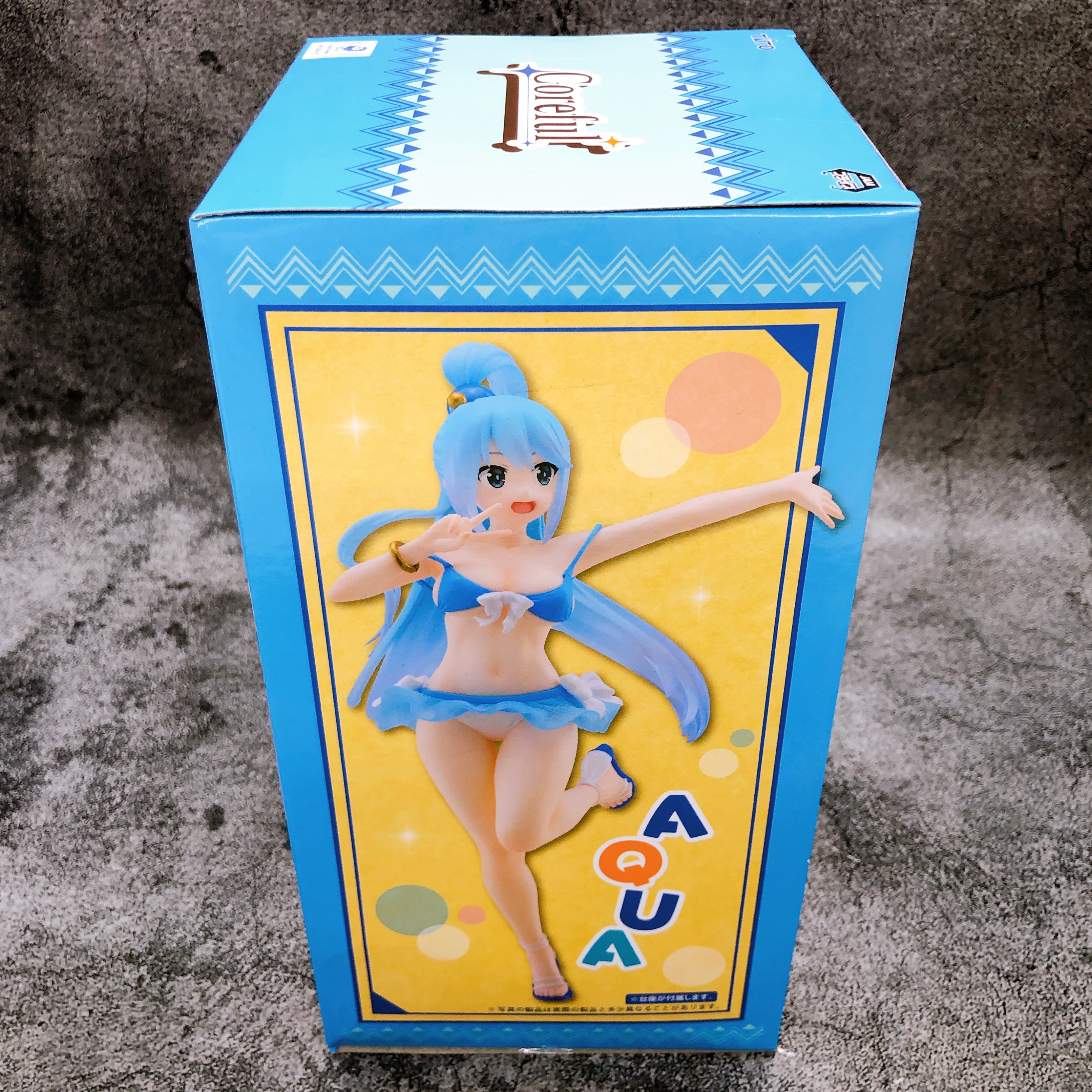 KonoSuba Aqua Swimsuit Ver. Coreful Figure Taito Japan AUTHENTIC FASTSHIP 15+