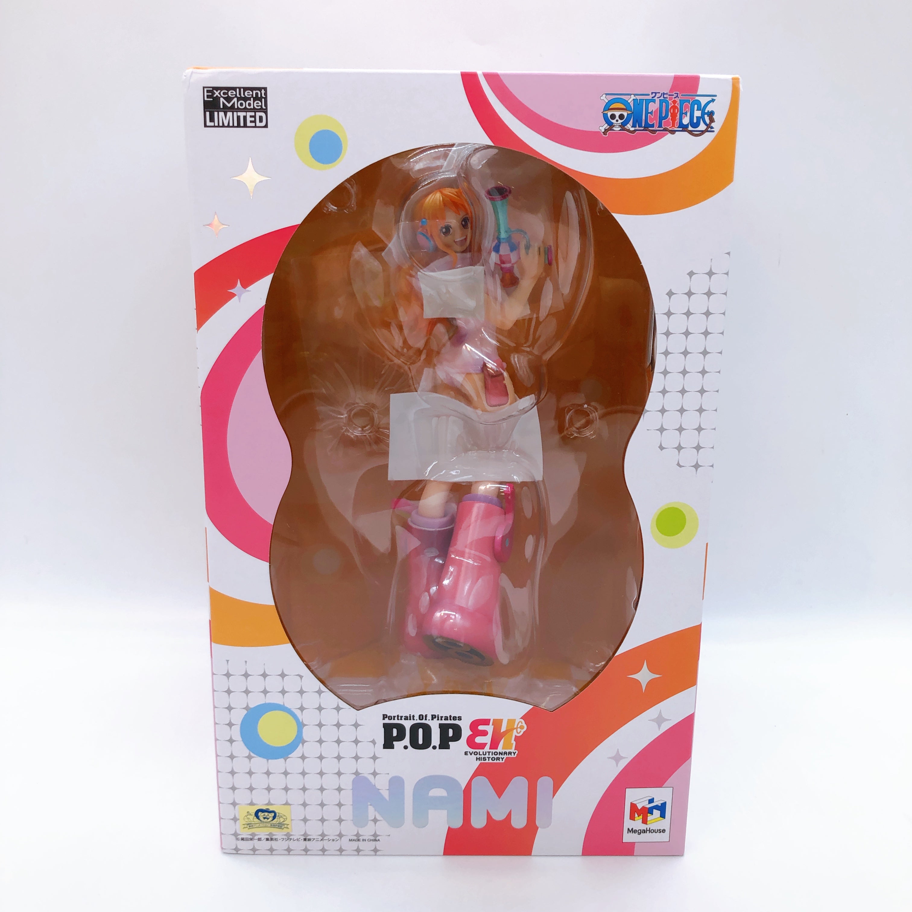 One Piece Nami Portrait.Of.Pirates Evolutionary History P.O.P Figure MegaHouse