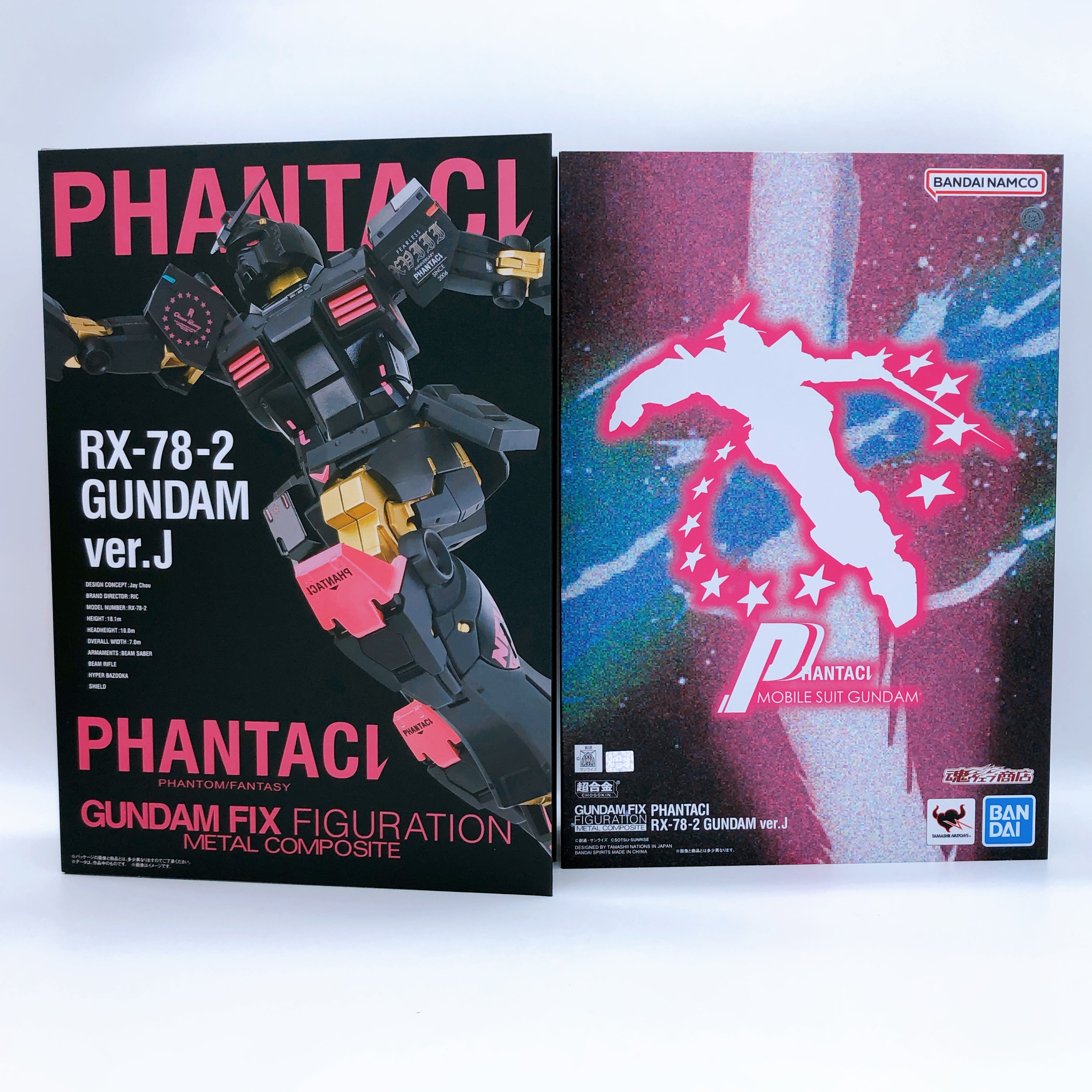 Gundam Fix Figuration Metal Composite Phantaci RX-78-2 ver.J Bandai Japan Sealed