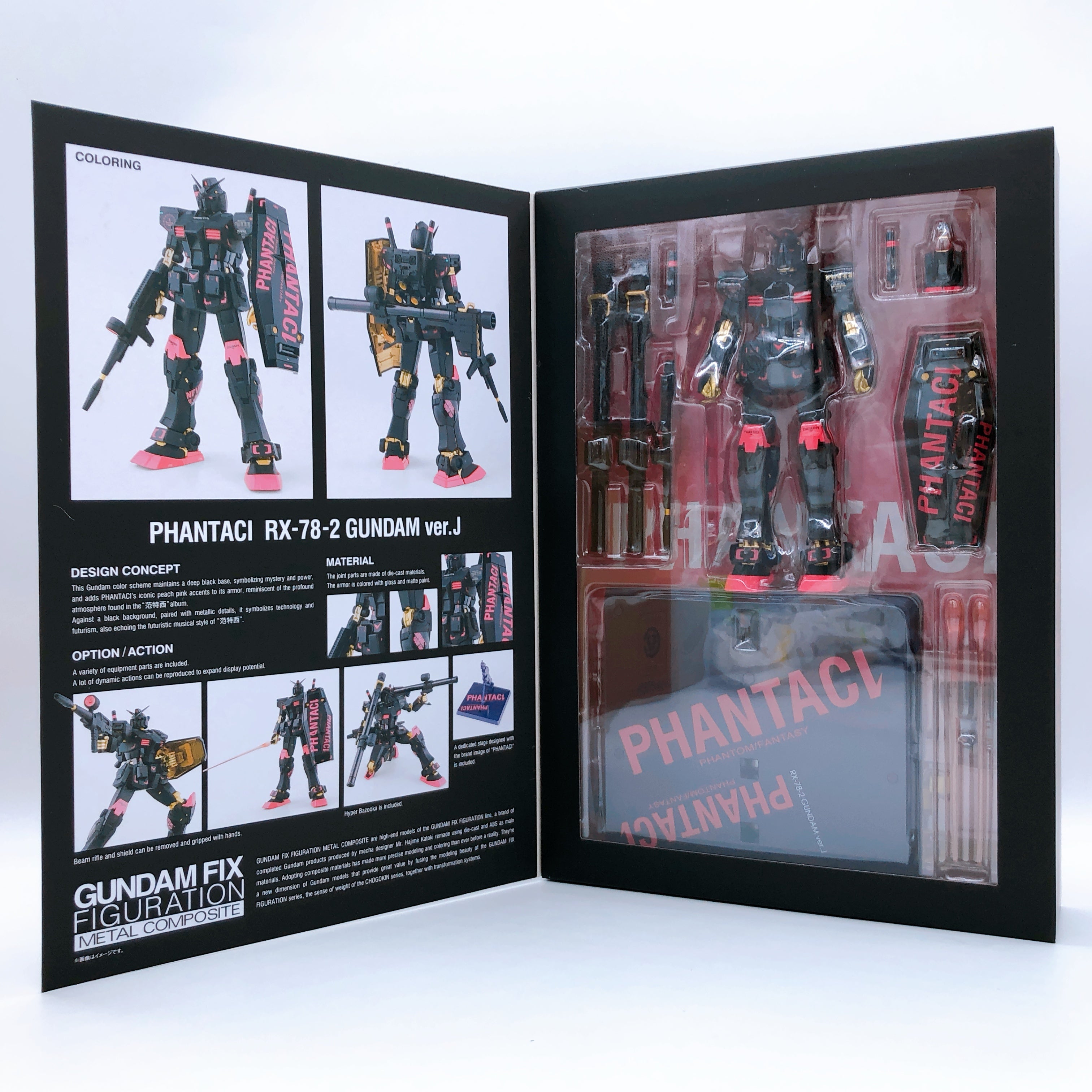 Gundam Fix Figuration Metal Composite Phantaci RX-78-2 ver.J Bandai Japan Sealed