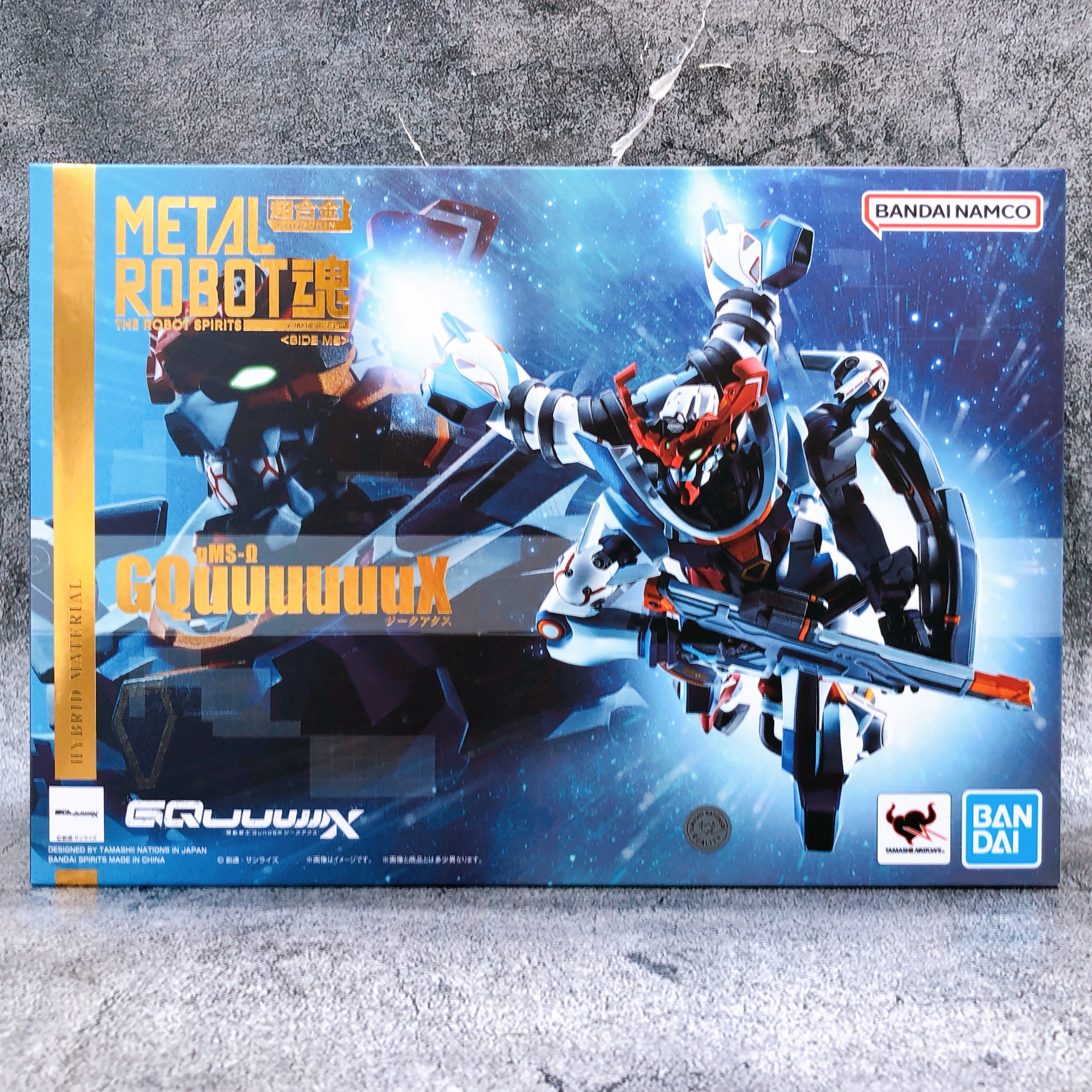CHOGOKIN METAL ROBOT SPIRITS SIDE MS Gundam GQuuuuuuX Action Figure Bandai NEW