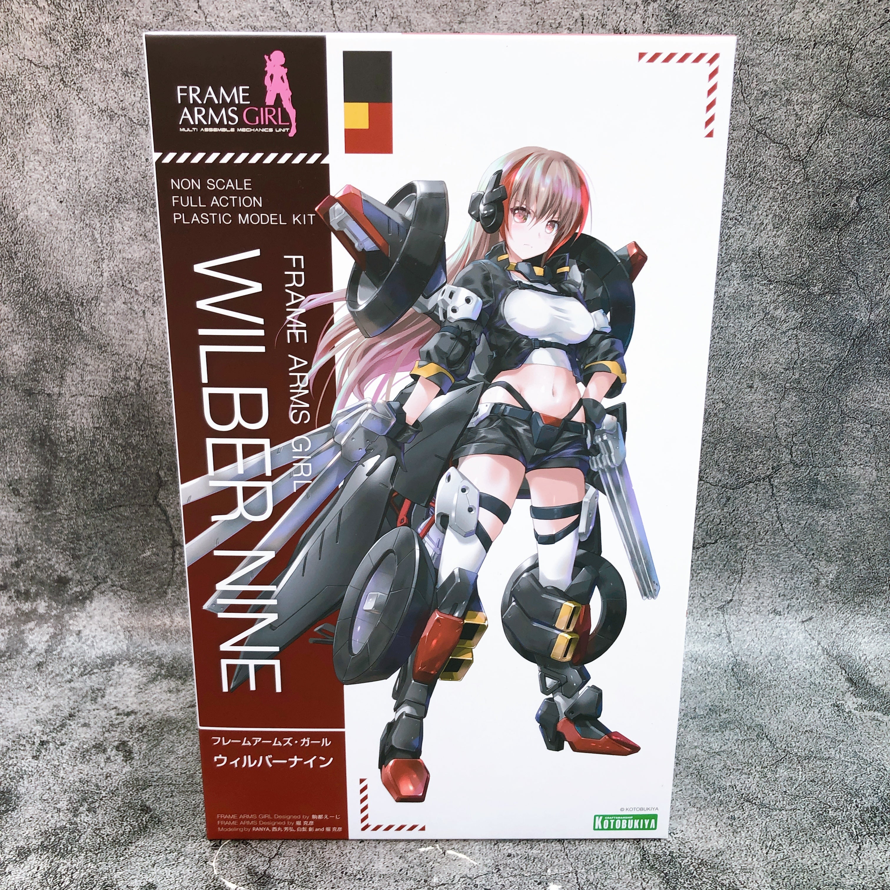 Frame Arms Girl Wilber Nine Non Scale Full Action Model Kit KOTOBUKIYA Japan NEW