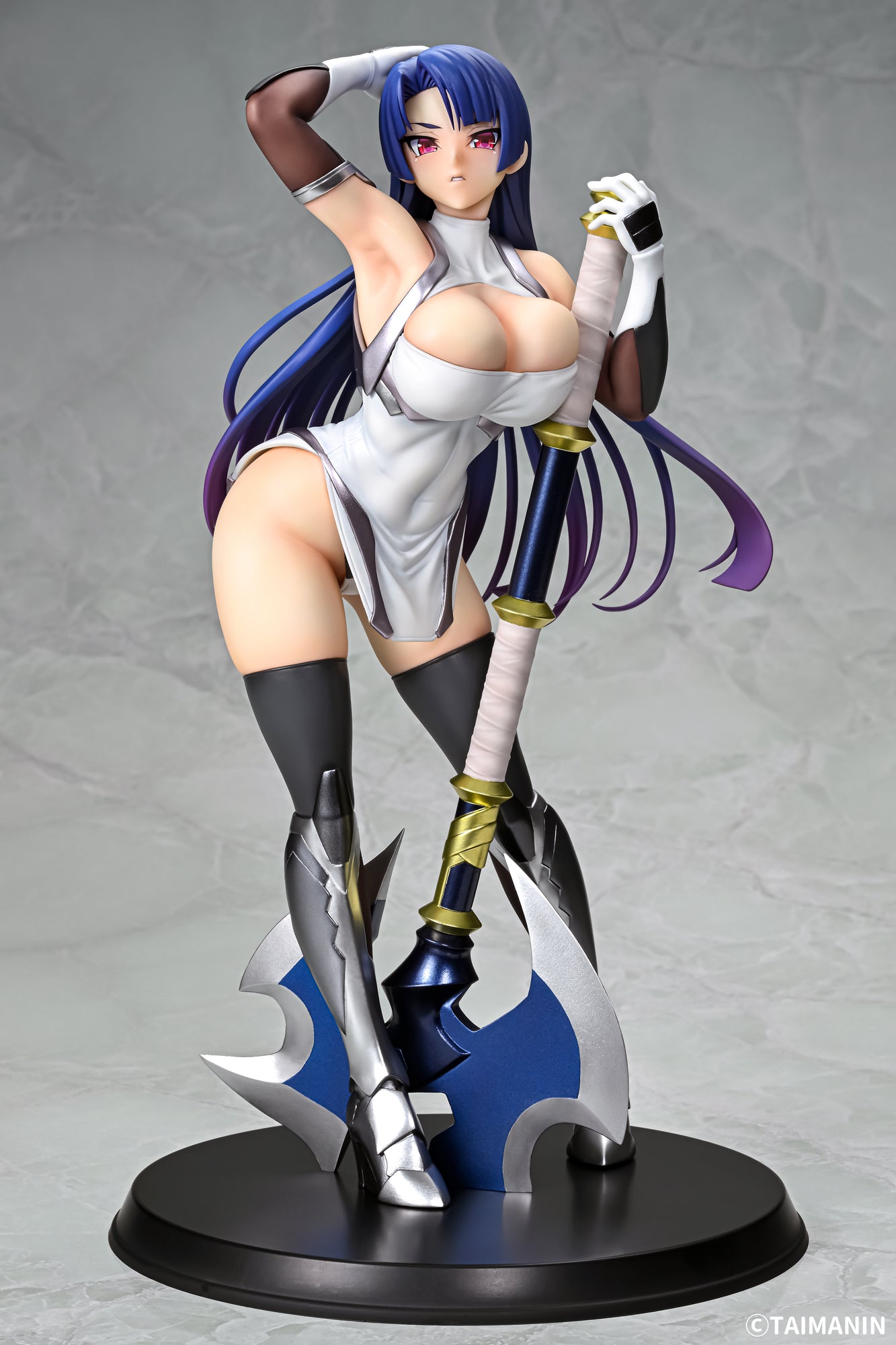 Taimanin RPGX Yatsu Murasaki 1/6 Scale Figure Q-six Japan AUTHENTIC FASTSHIP