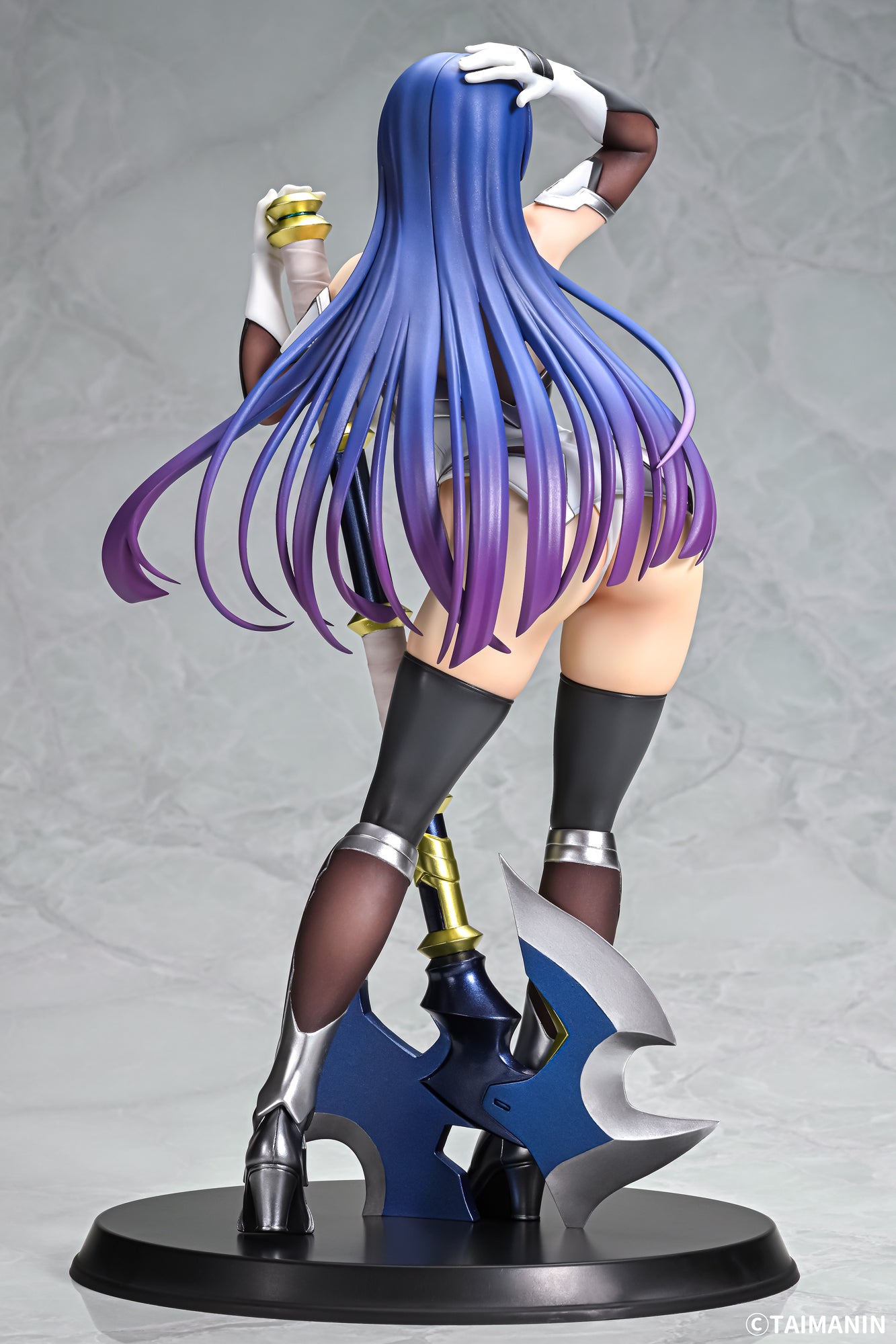 Taimanin RPGX Yatsu Murasaki 1/6 Scale Figure Q-six Japan AUTHENTIC FASTSHIP