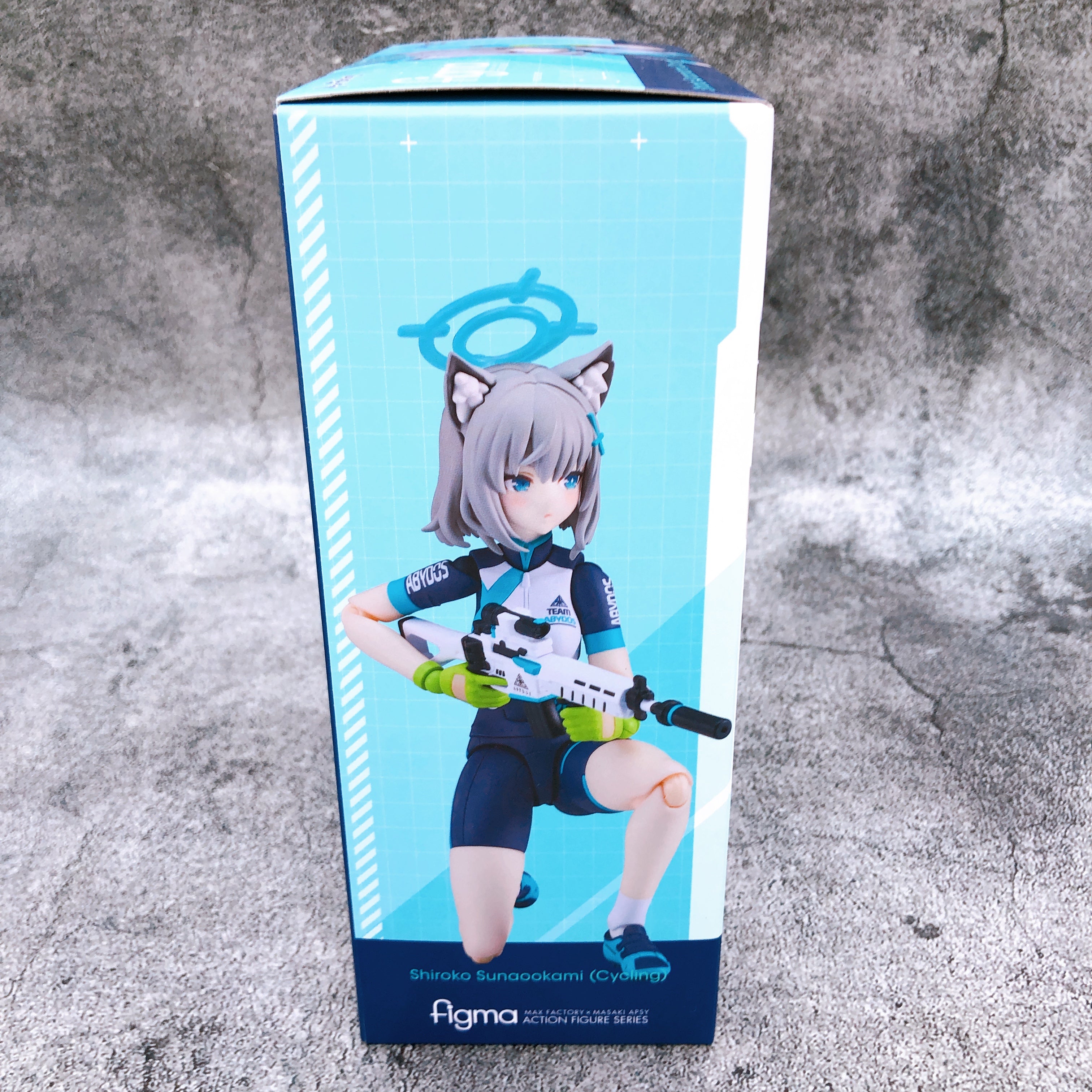 Blue Archive Shiroko Sunaookami Cycling figma 644 Action Figure Max Factory NEW