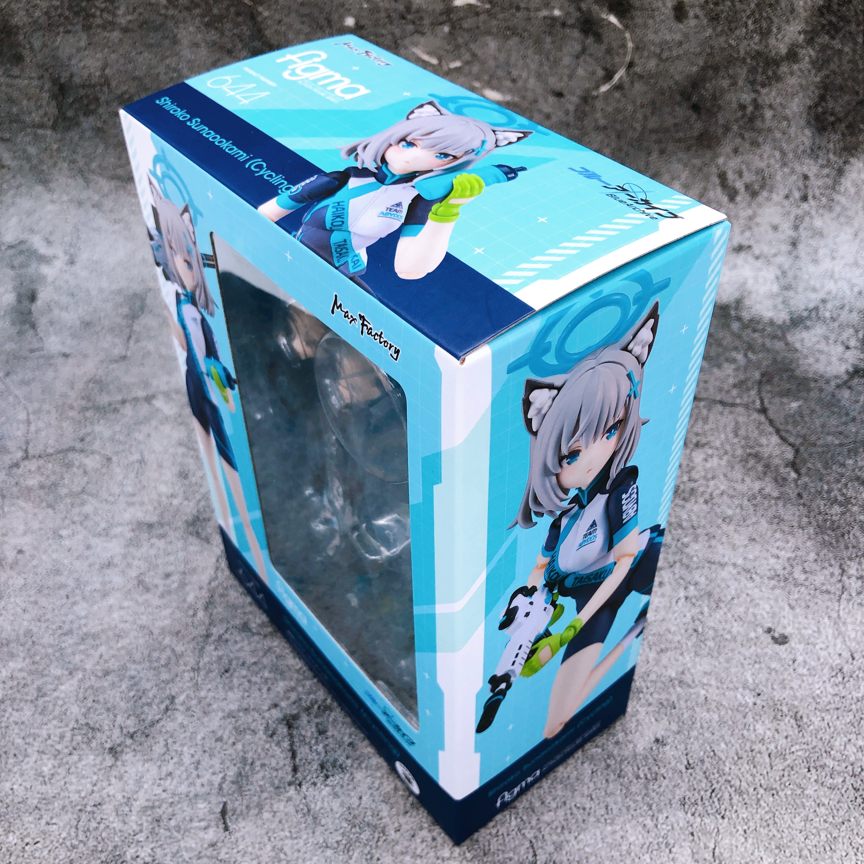 Blue Archive Shiroko Sunaookami Cycling figma 644 Action Figure Max Factory NEW