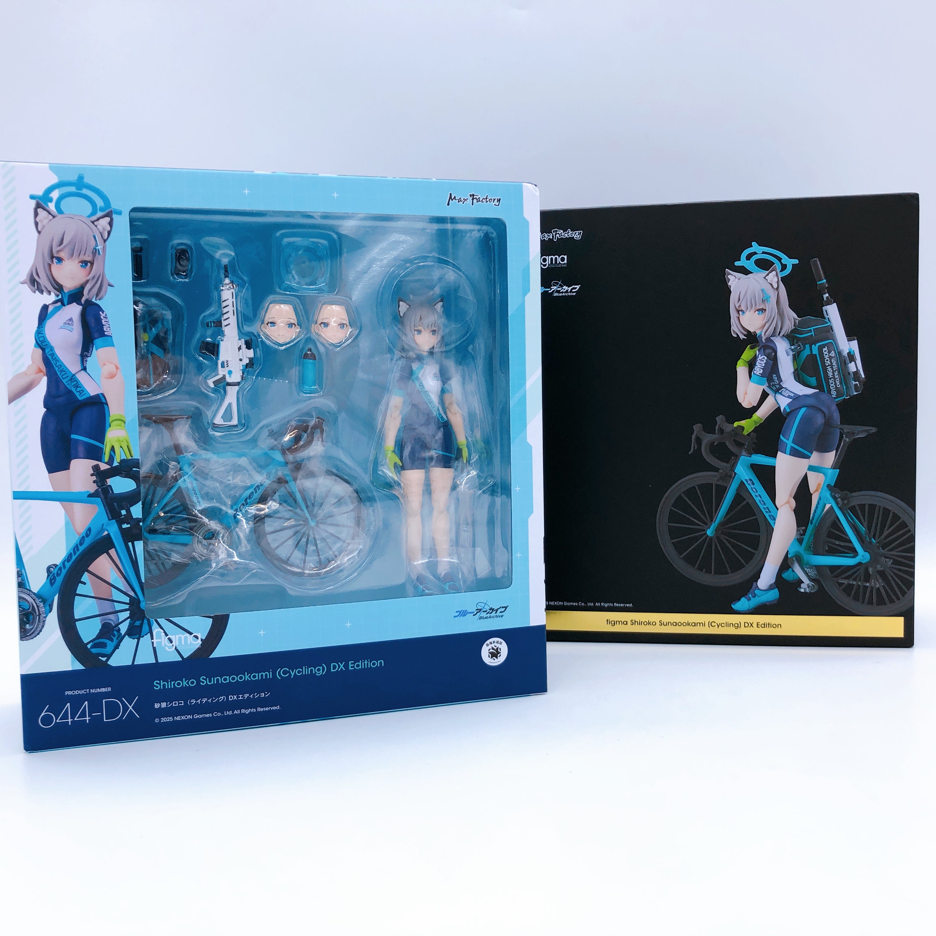 Blue Archive Shiroko Sunaookami Cycling DX Edition figma 644-DX Figure Japan NEW