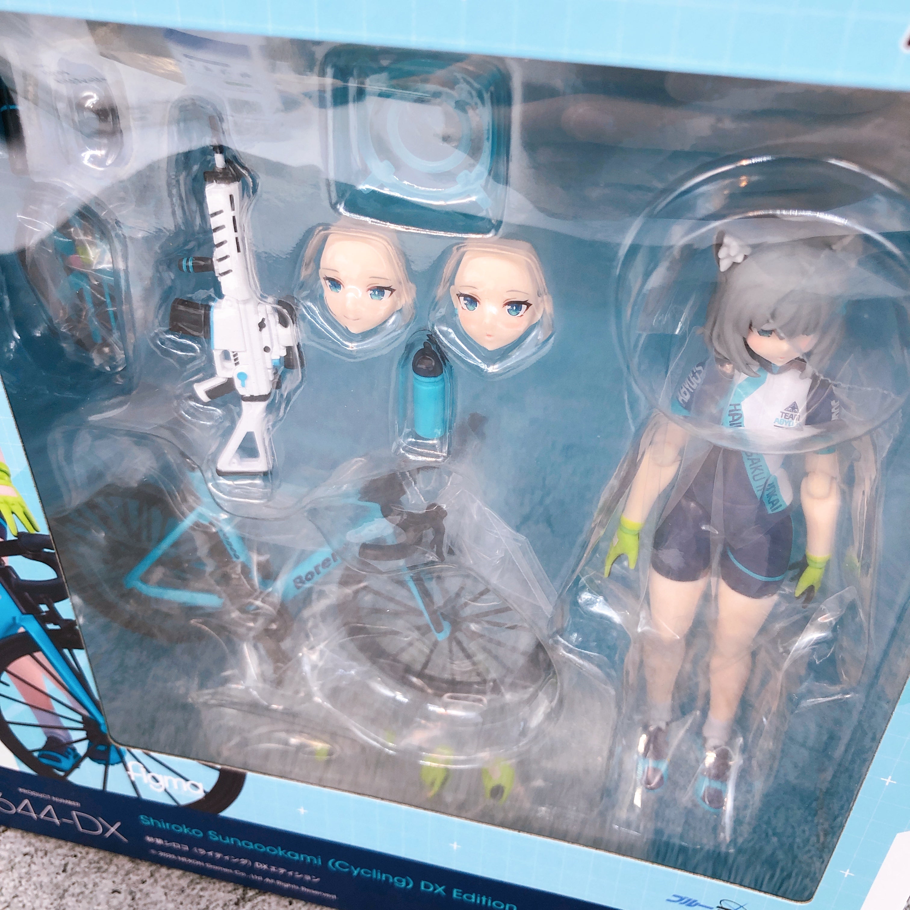Blue Archive Shiroko Sunaookami Cycling figma 644-DX Max Factory Figure NEW