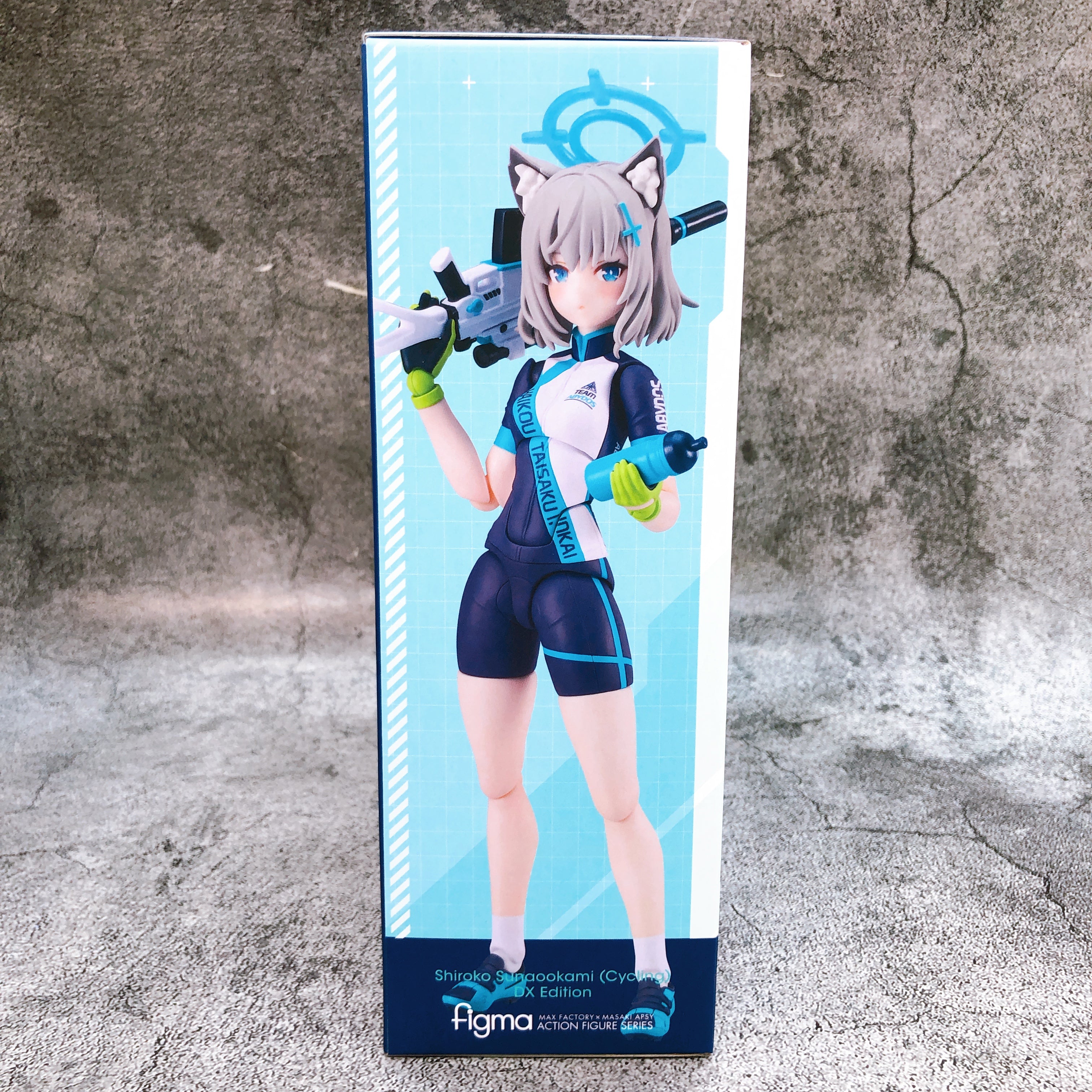 Blue Archive Shiroko Sunaookami Cycling figma 644-DX Max Factory Figure NEW
