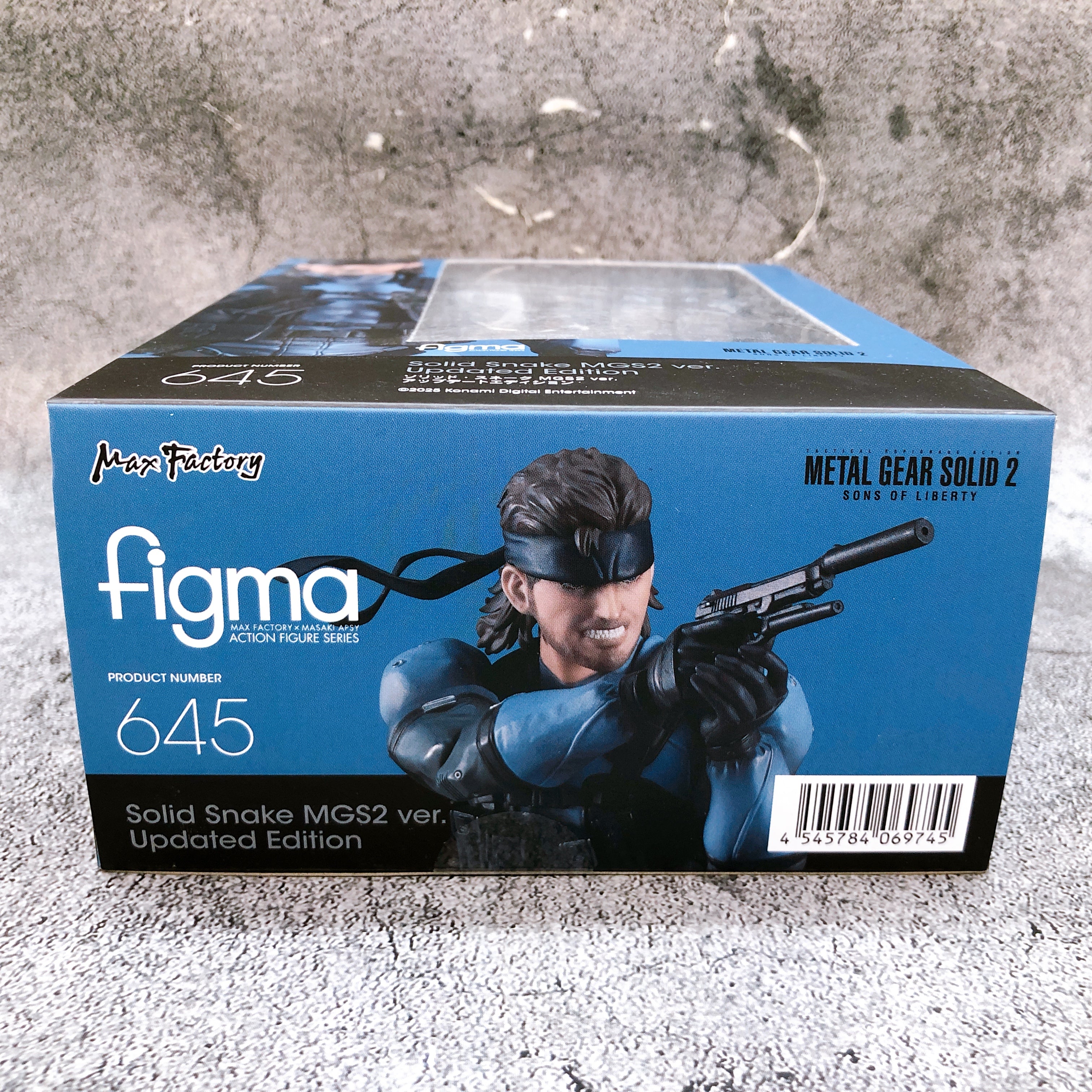 Metal Gear Solid Snake MGS2 ver. Updated Edition figma 645 Action Figu