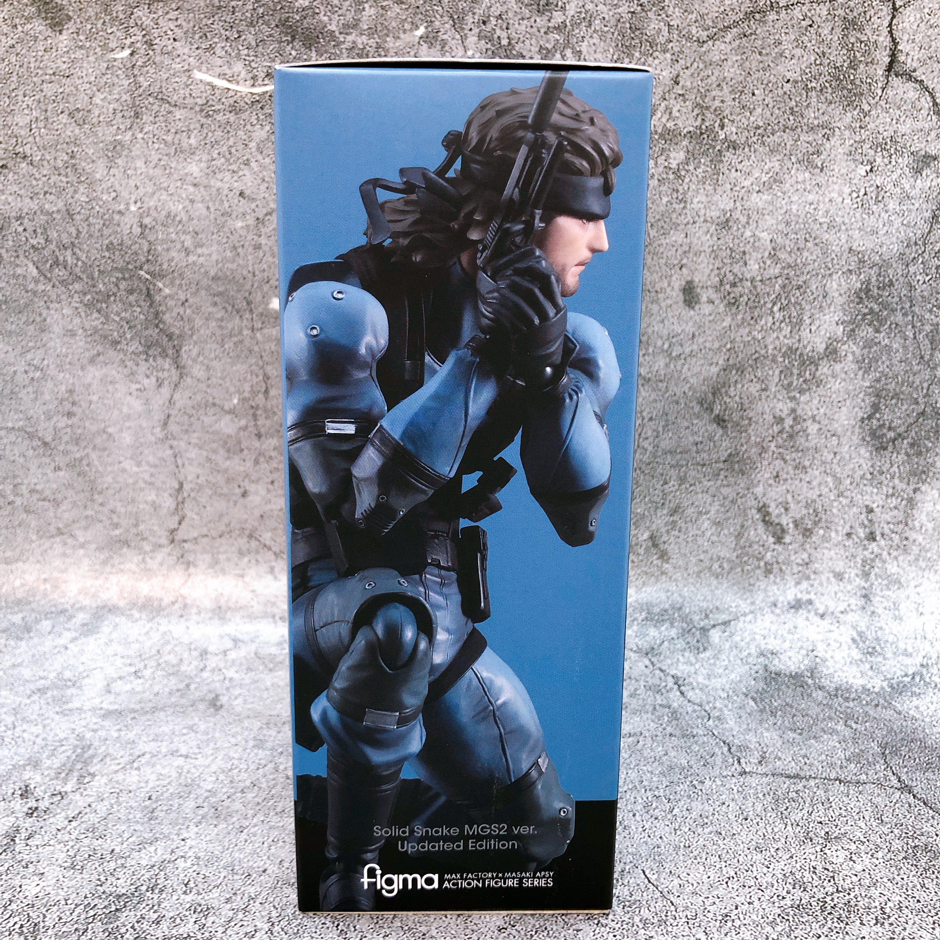 (w/Bonus) Metal Gear Solid Snake MGS2 Updated Edition figma 645 Action Figure