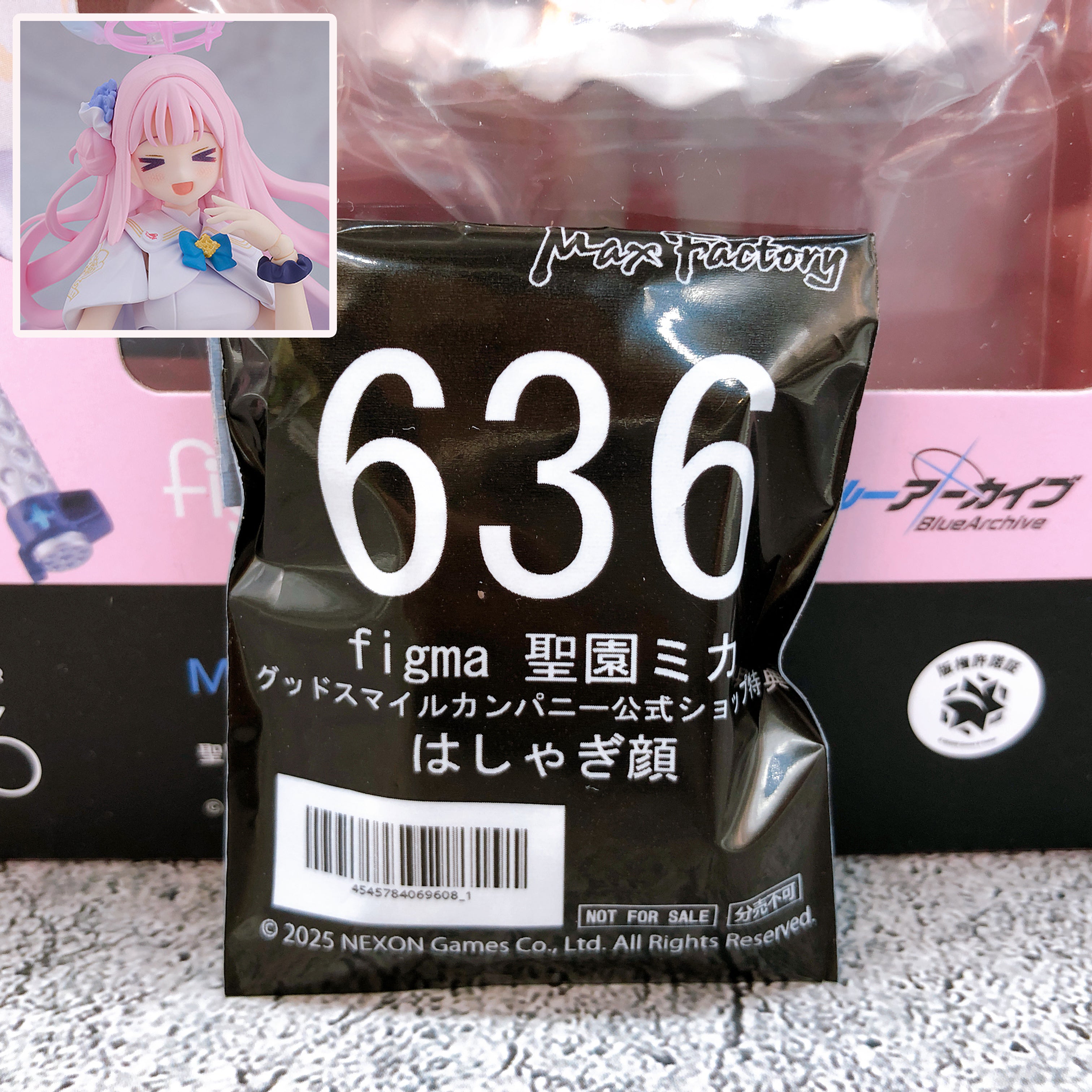 w/Bonus) Blue Archive Mika Misono figma 636 Max Factory Japan Action