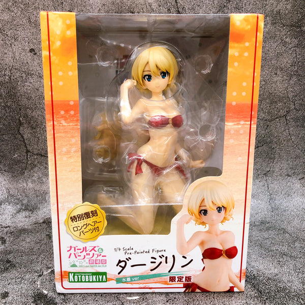 Girls und Panzer Darjeeling Swimsuit Ver. Limited Edition 1/7 Scale Figure Japan