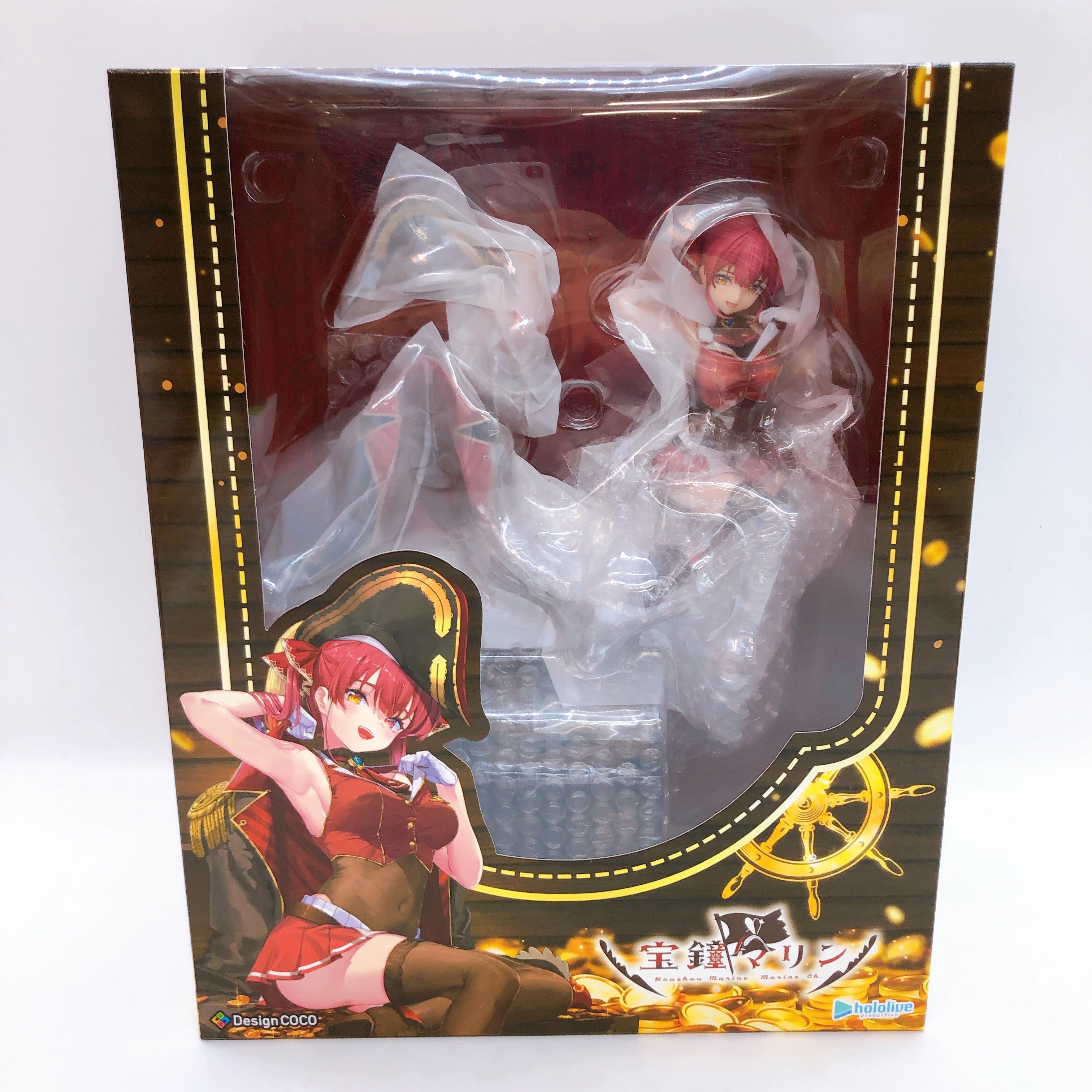 Design COCO Hololive Houshou Marine 1/7 Scale PVC Figure Japan NEW