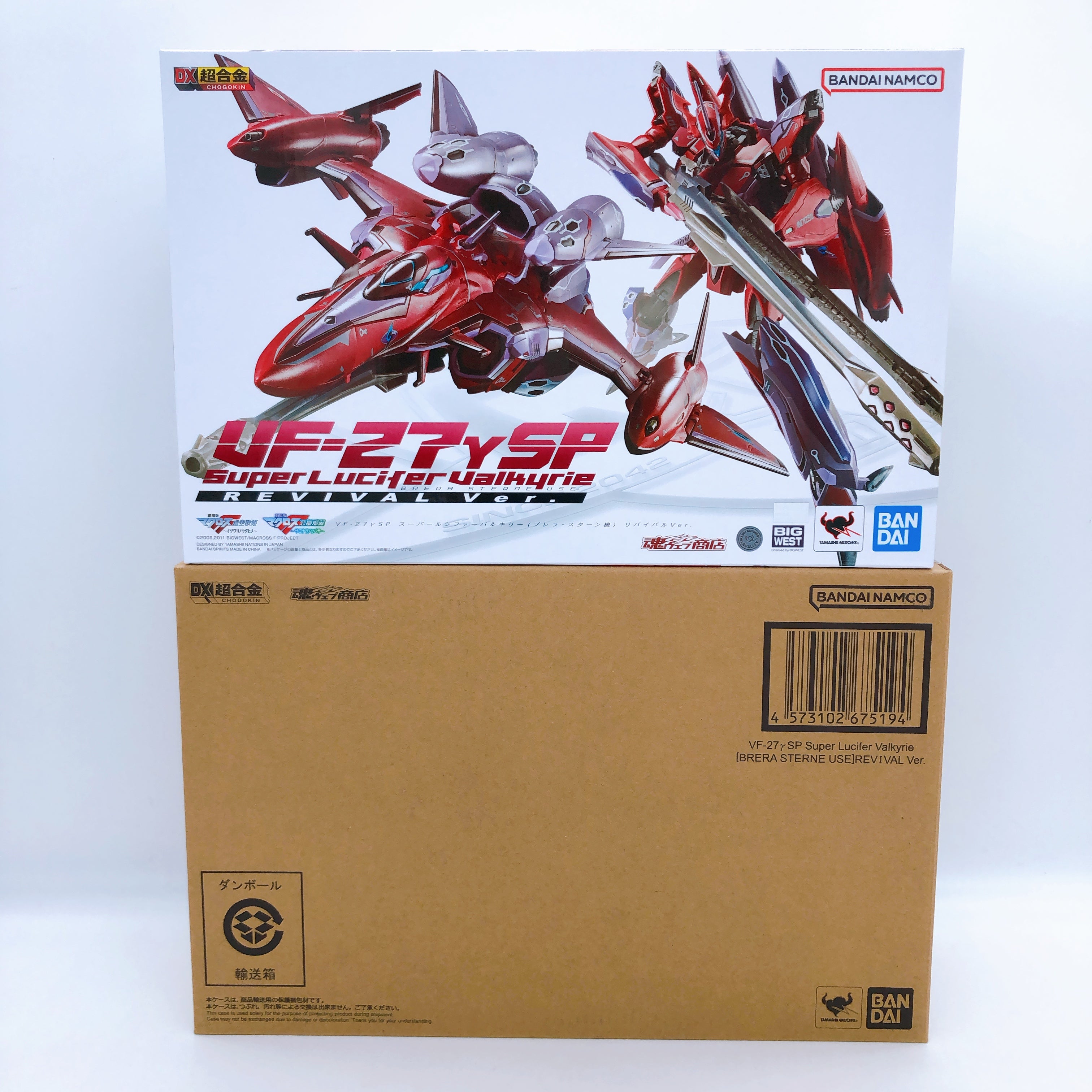 DX Chogokin Macross Frontier VF-27γSP Super Lucifer Valkyrie Revival Ver.