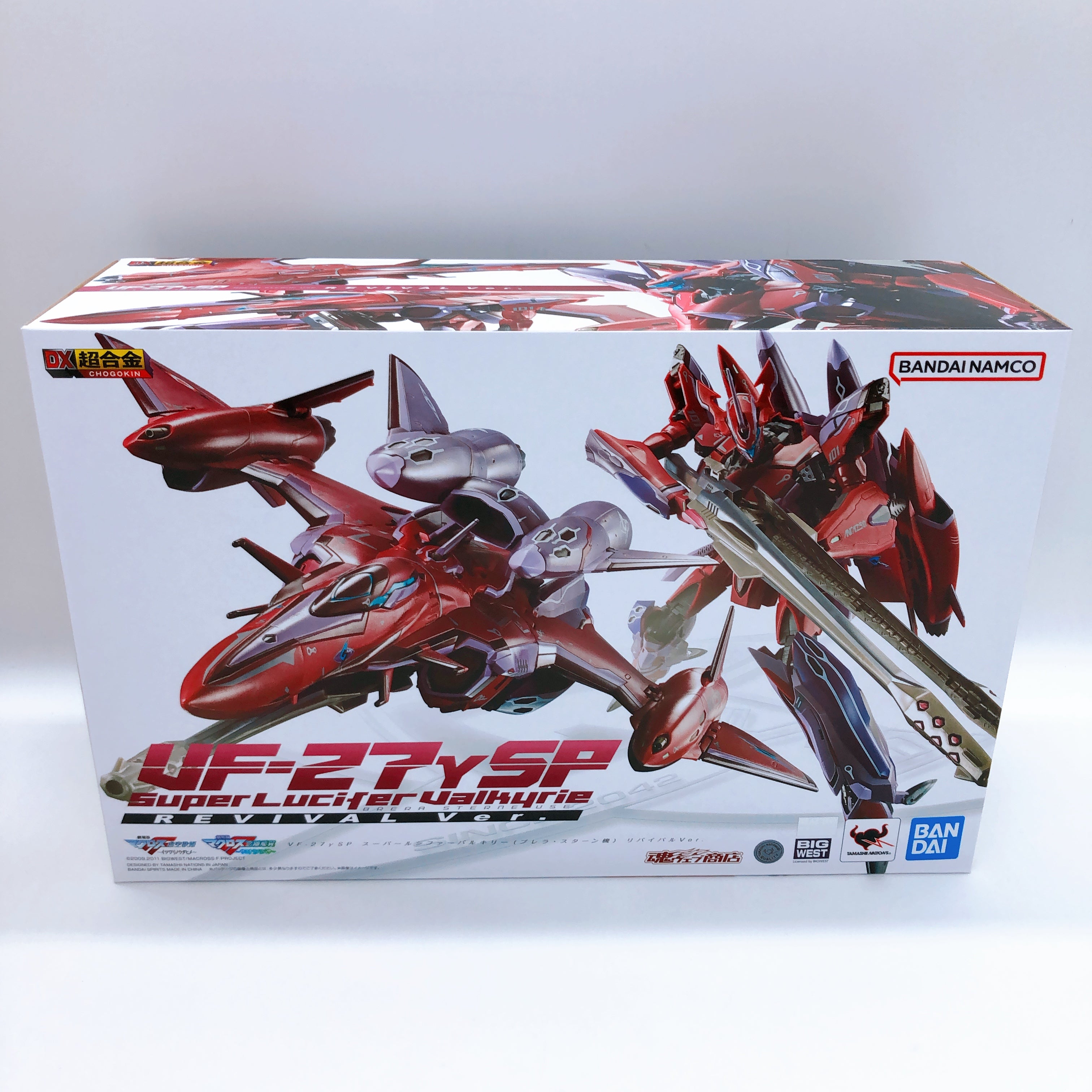 DX Chogokin Macross Frontier VF-27γSP Super Lucifer Valkyrie Revival Ver.
