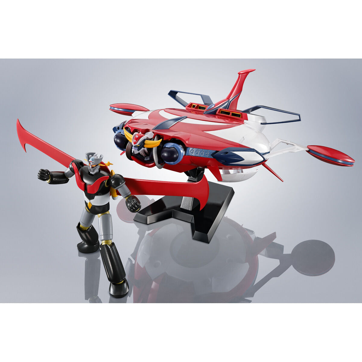 Spazer & Mazinger Z from Grendizer U Robot Spirits Action Figure Bandai Japan