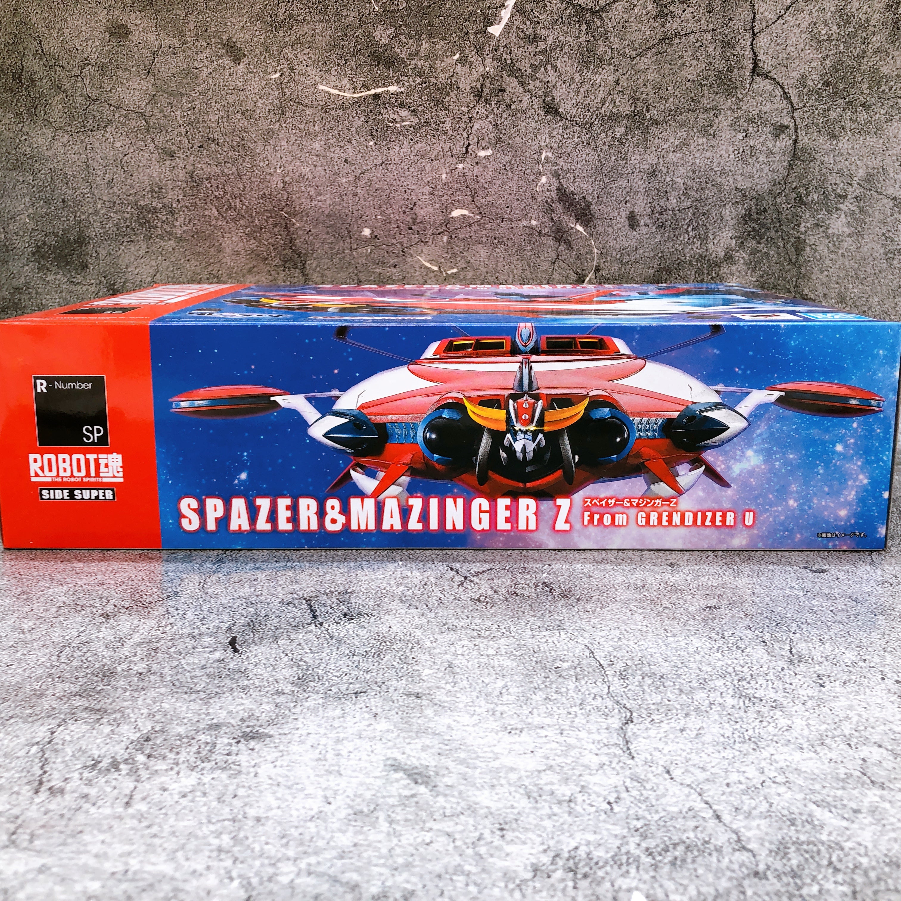 Spazer & Mazinger Z from Grendizer U Robot Spirits Action Figure Bandai Japan