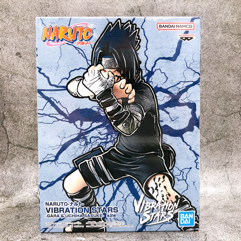 Naruto Sasuke Uchiha VIBRATION STARS Figure BANPRESTO Japan Sealed NEW FASTSHIP