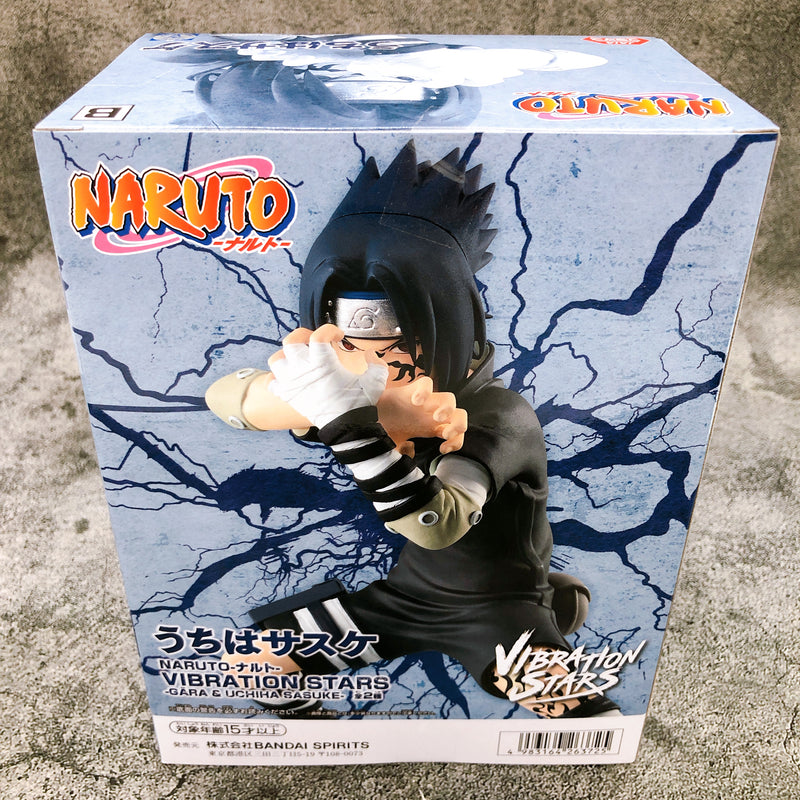 Naruto Sasuke Uchiha VIBRATION STARS Figure BANPRESTO Japan Sealed NEW FASTSHIP