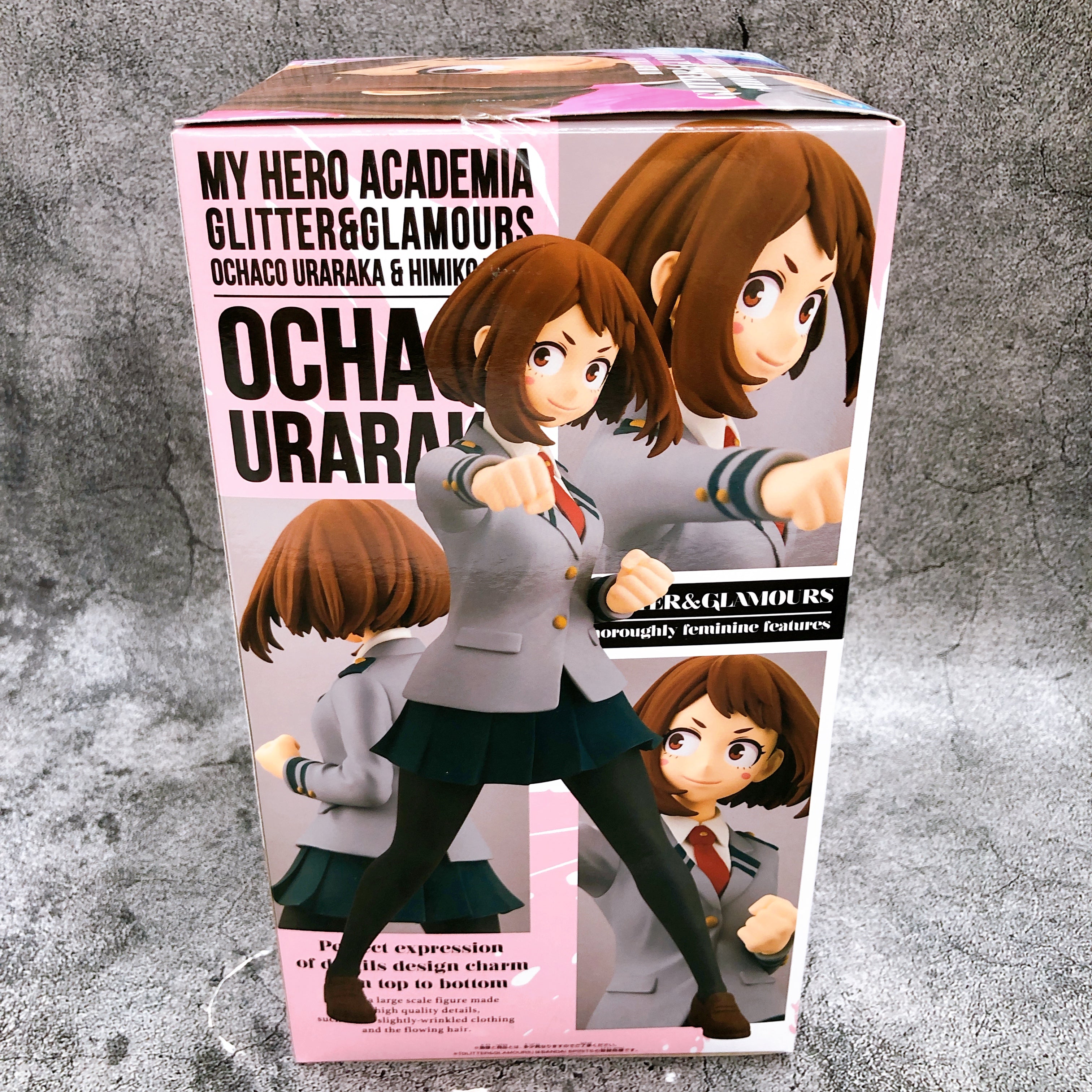 My Hero Academia Ochaco Uraraka GLITTER & GLAMOURS Figure BANPRESTO Japan NEW