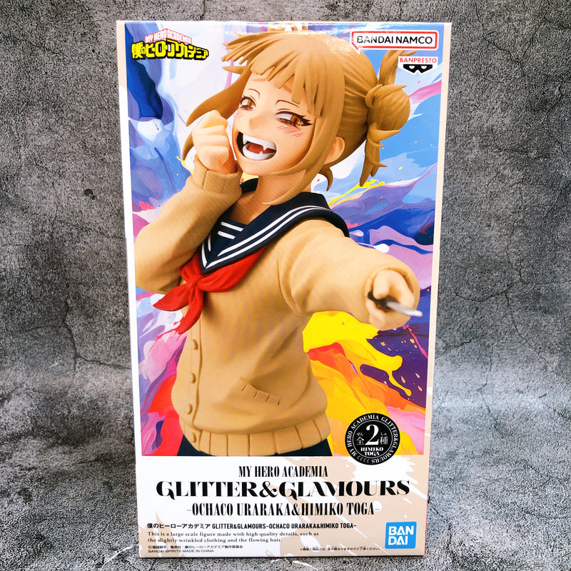 My Hero Academia Himiko Toga GLITTER & GLAMOURS BANPRESTO Japan Sealed FASTSHIP