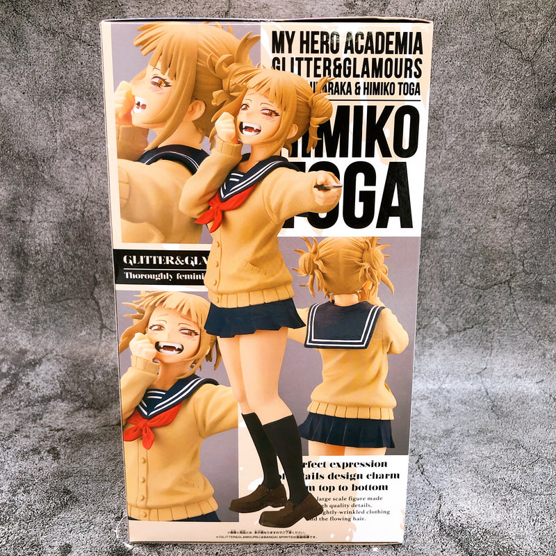 My Hero Academia Himiko Toga GLITTER & GLAMOURS BANPRESTO Japan Sealed FASTSHIP